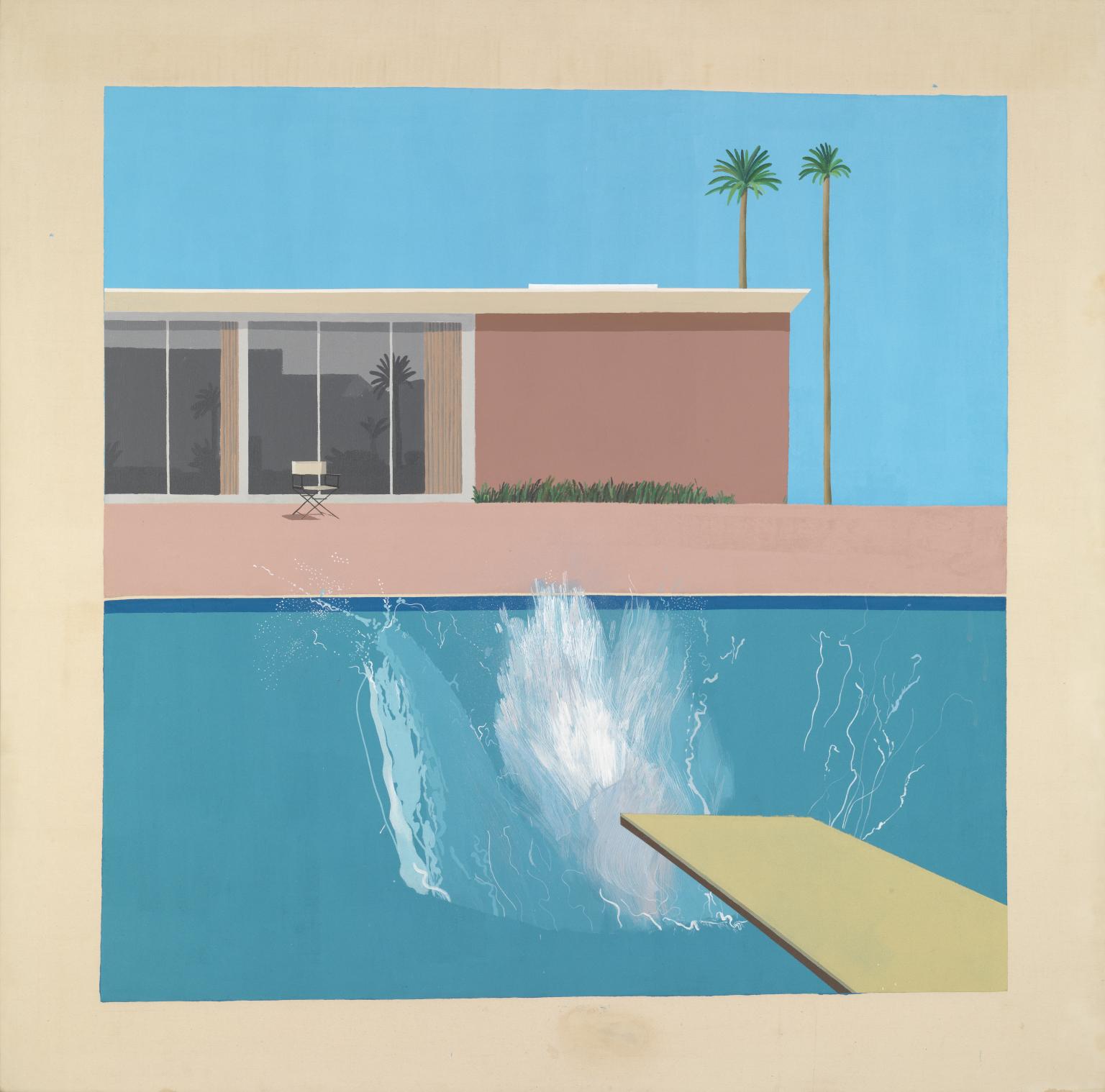 A Bigger Splash, David Hockney