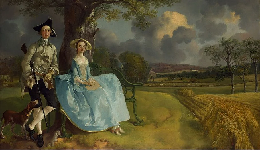 Thomas Gainsborough, Mr. and Mrs. Andrews, National Gallery, London