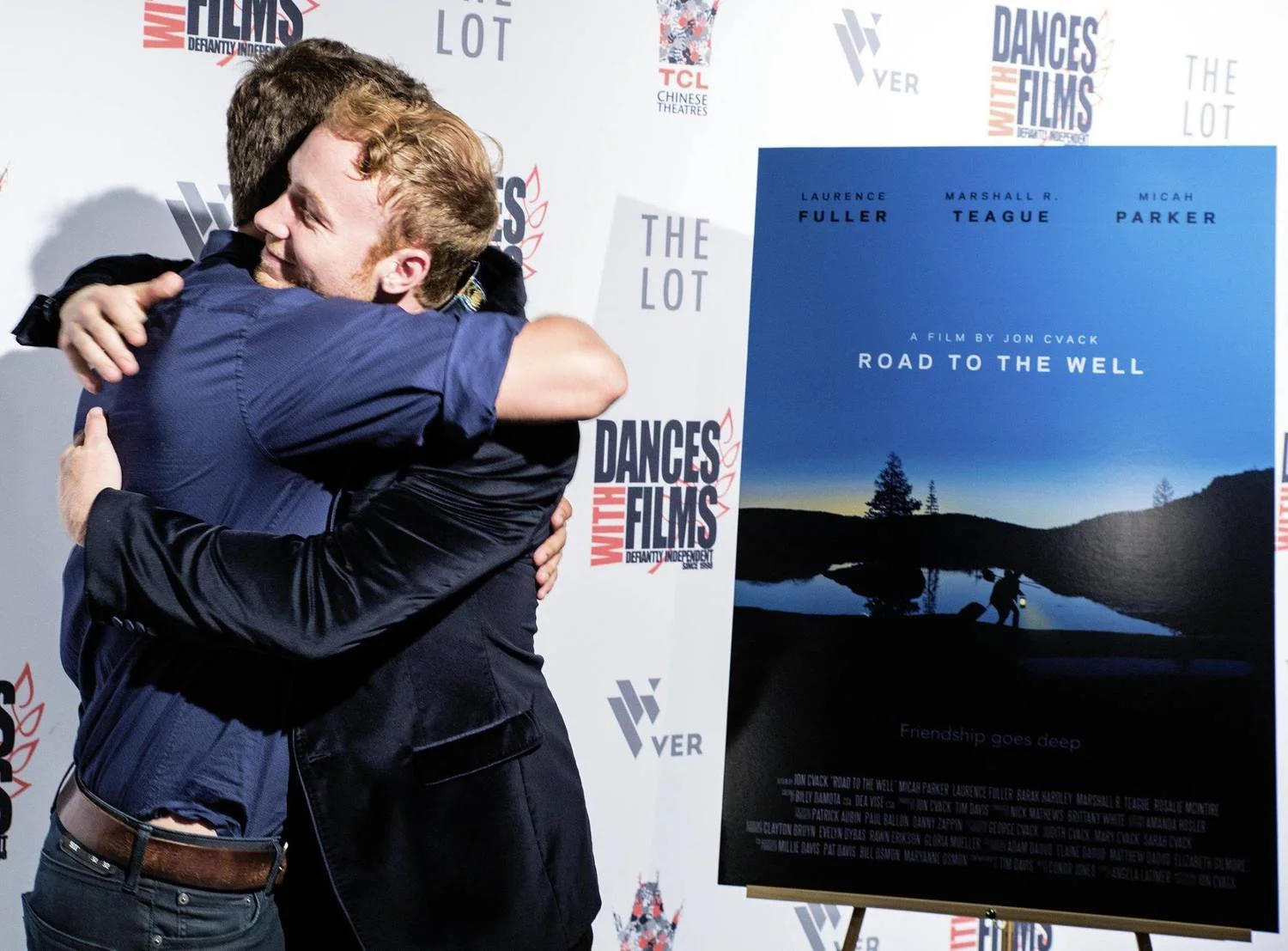 Jon Cvack & Laurence Fuller at the Dances With Films premiere of Road To The Well