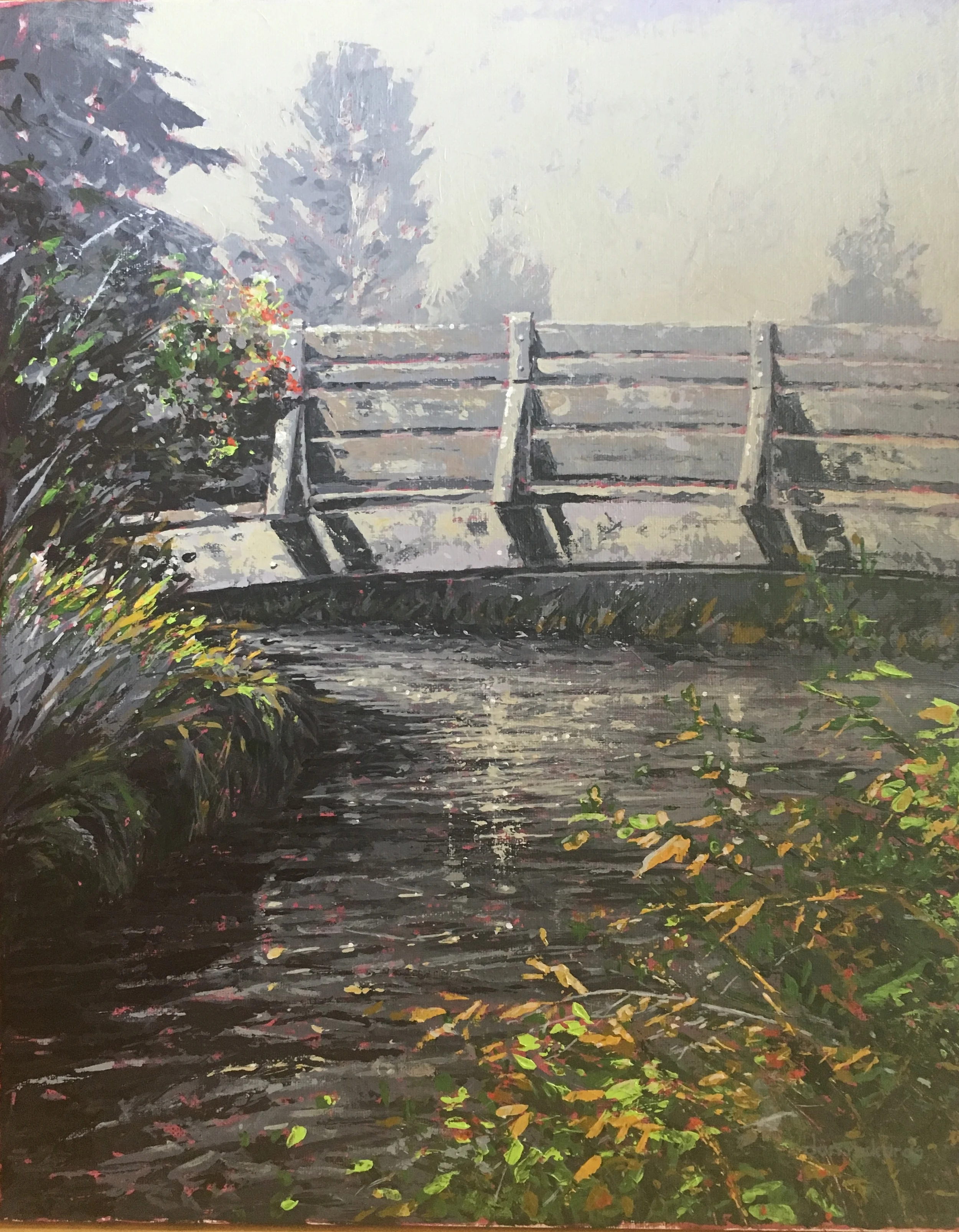 "Lake Creek Bridge" by Dan Rickards