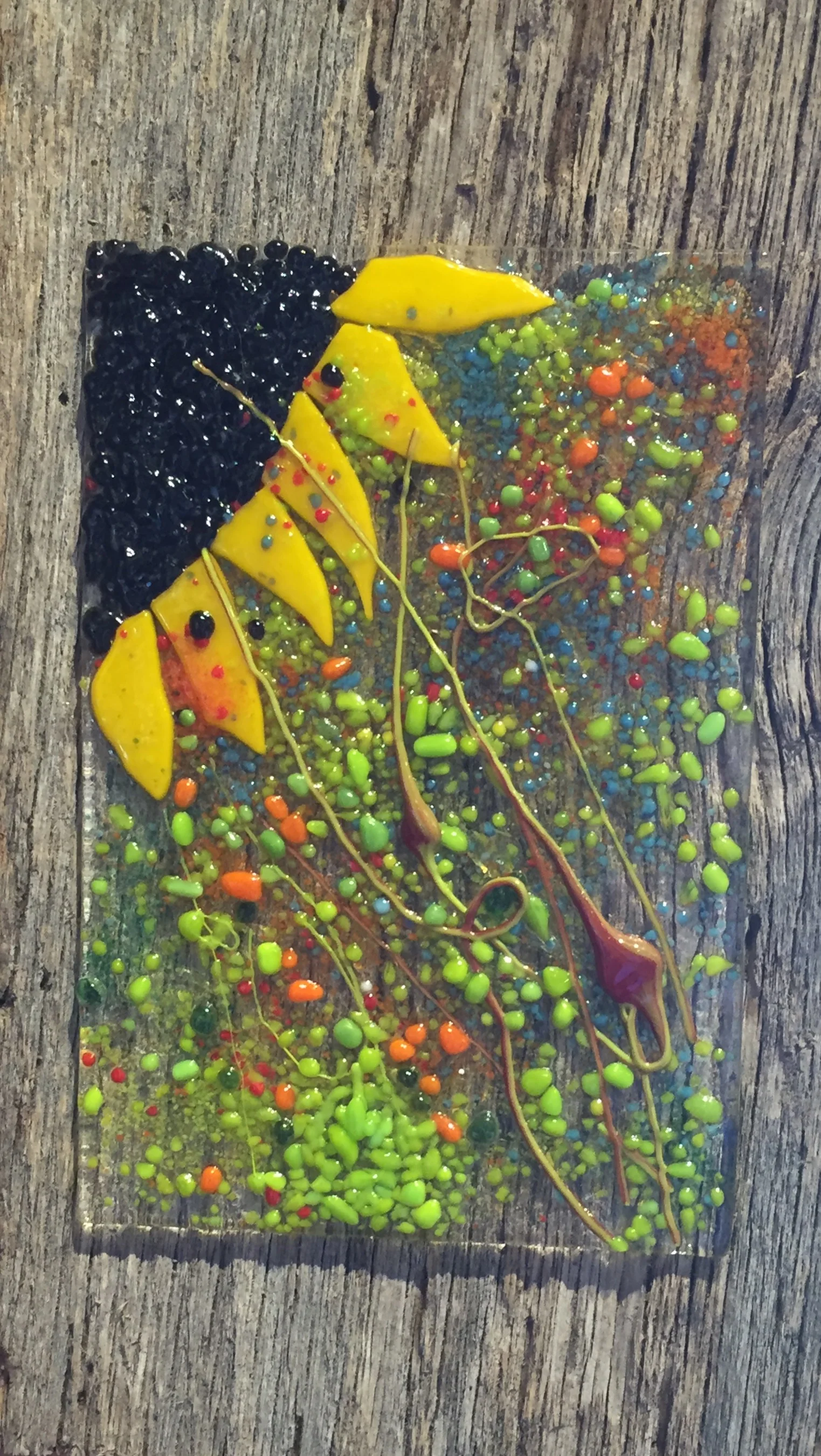 Sunflower Wall Hanging, Edie Shelton