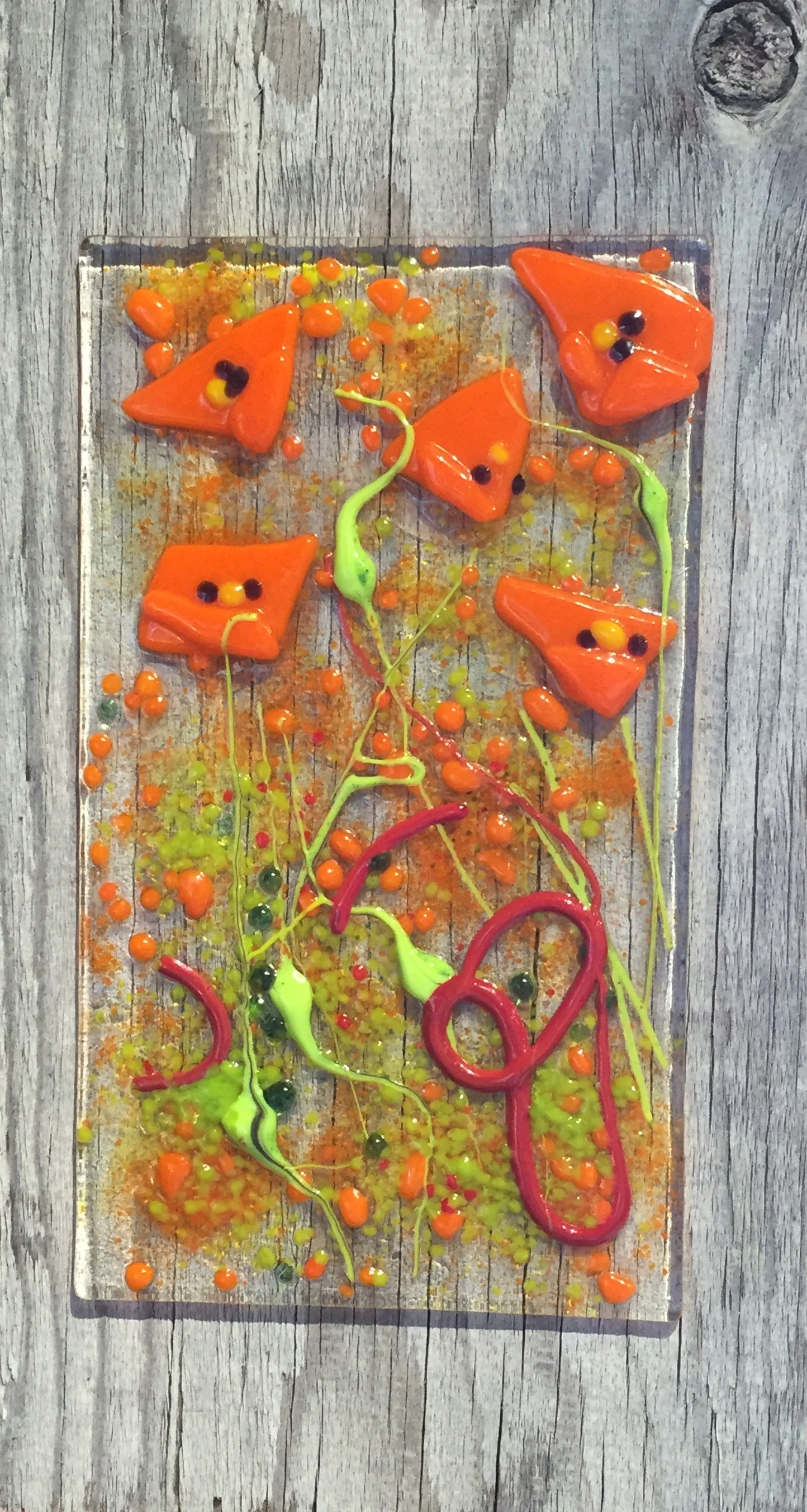 Poppy Wall Hanging, Edie Shelton