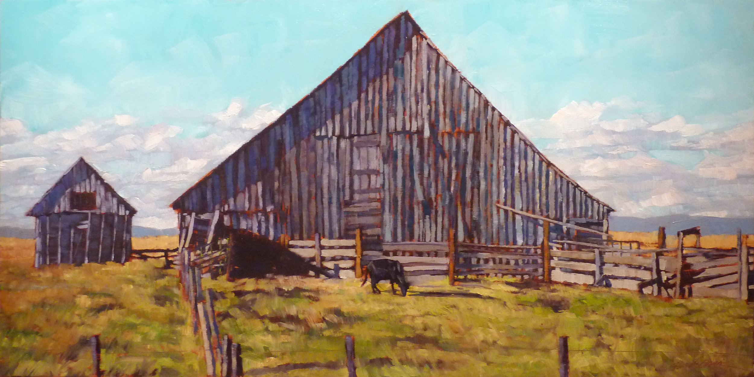 "Grey Barn", Mark Davis