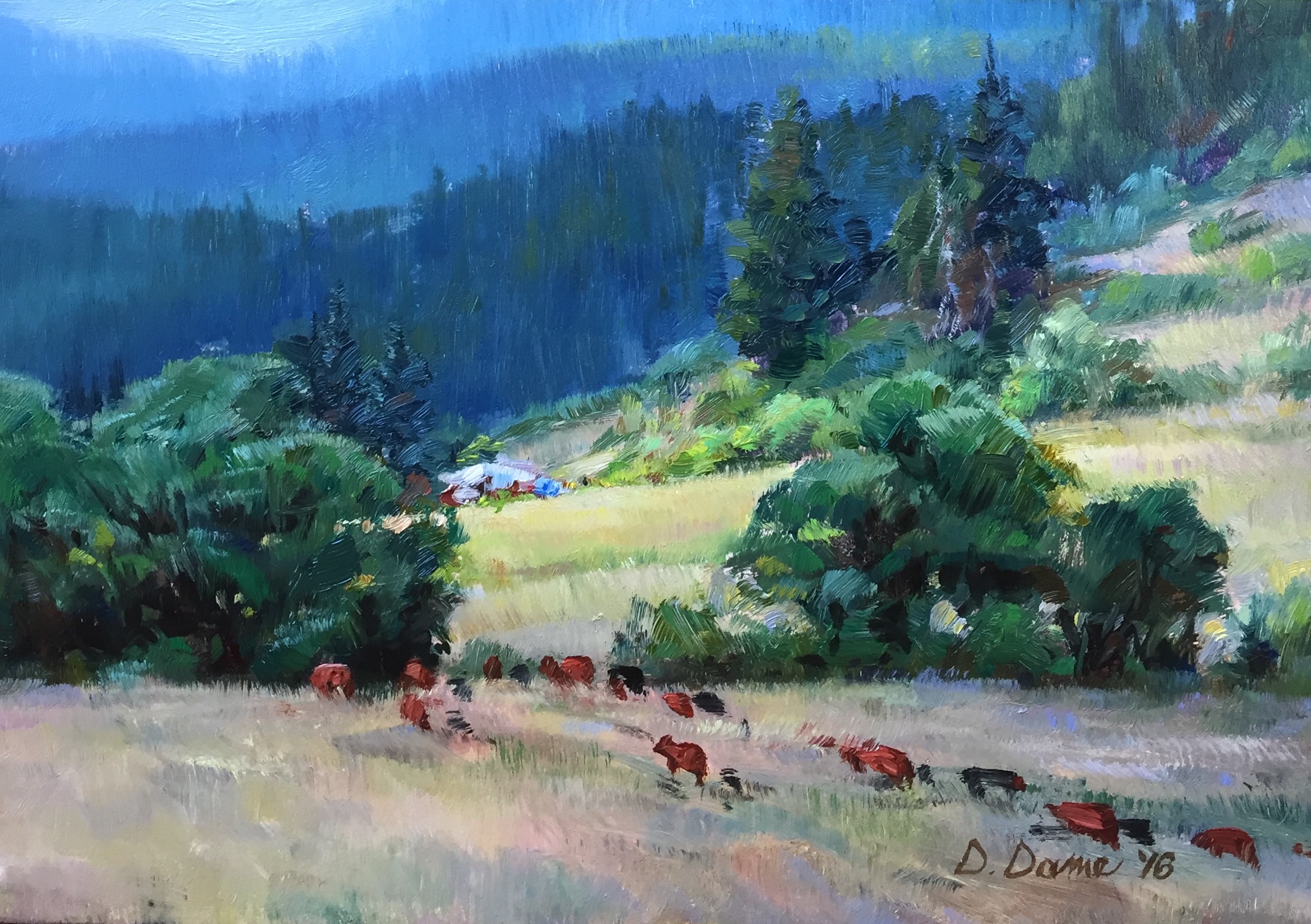 "Dinnertime!", Dennis Dame
