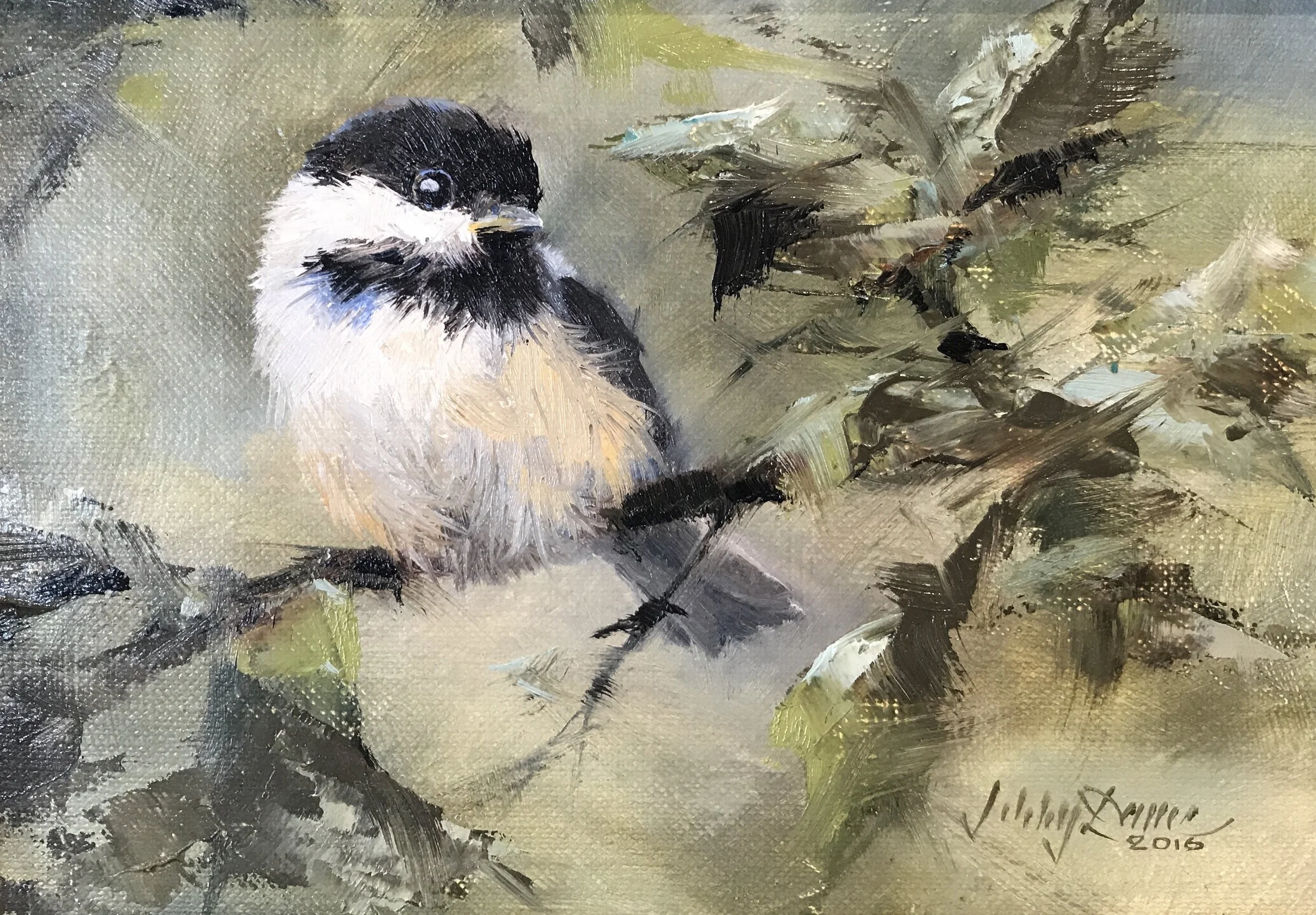 "Black Capped Chickadee"