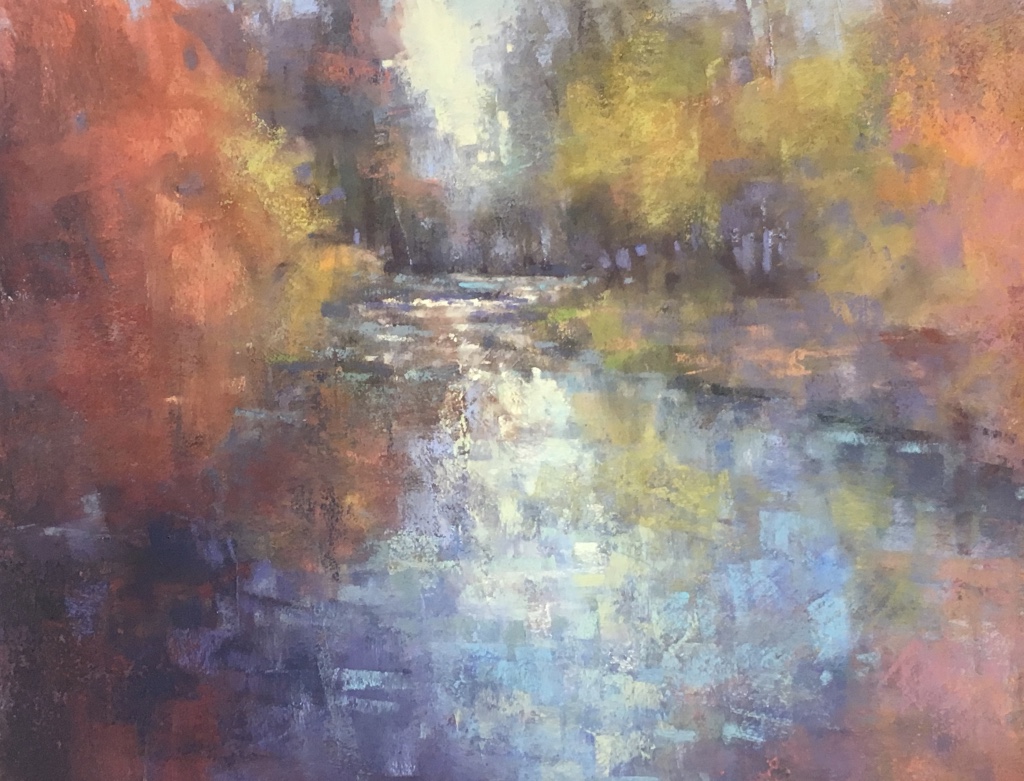 Autumn Dreams, 12x20 Pastel