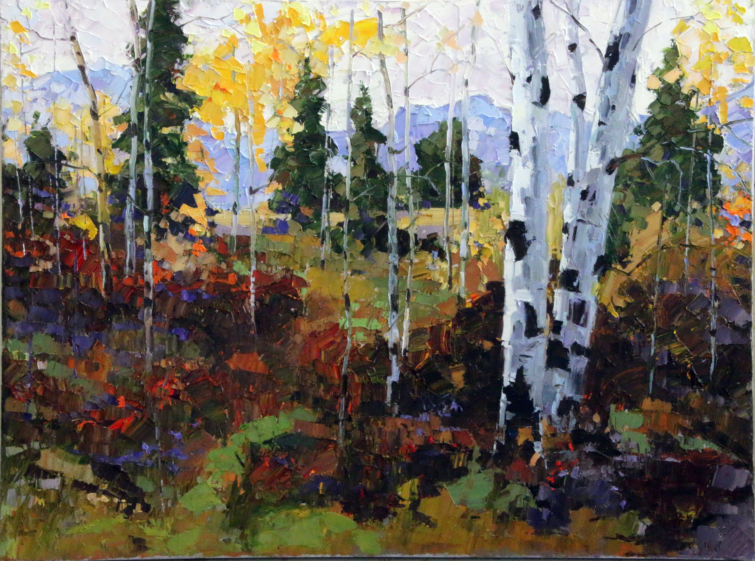 Chasing Shadows, Oil, 30 x 40 $3,000