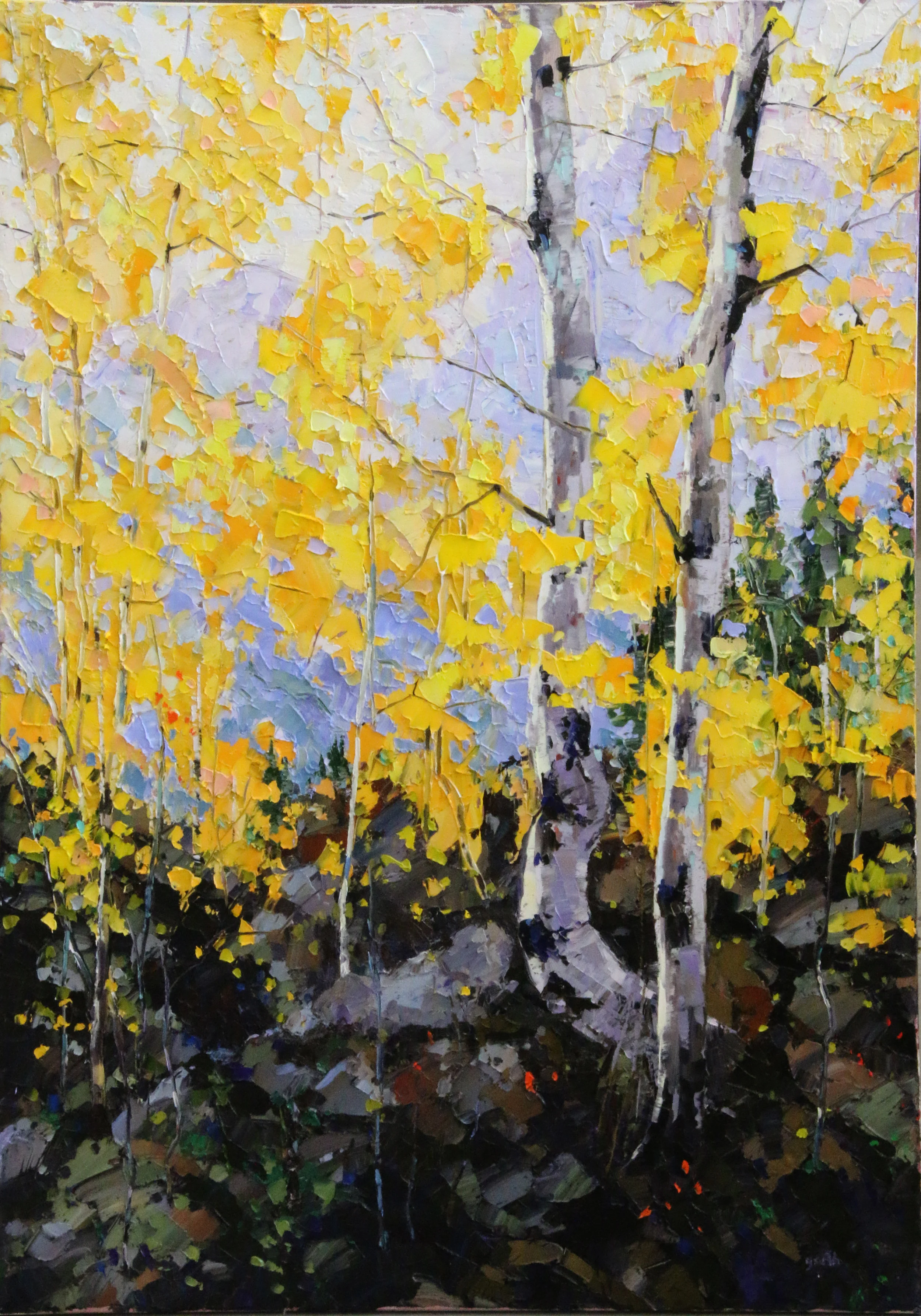 High Woods Glow, Oil, 30 x 40 $3,000