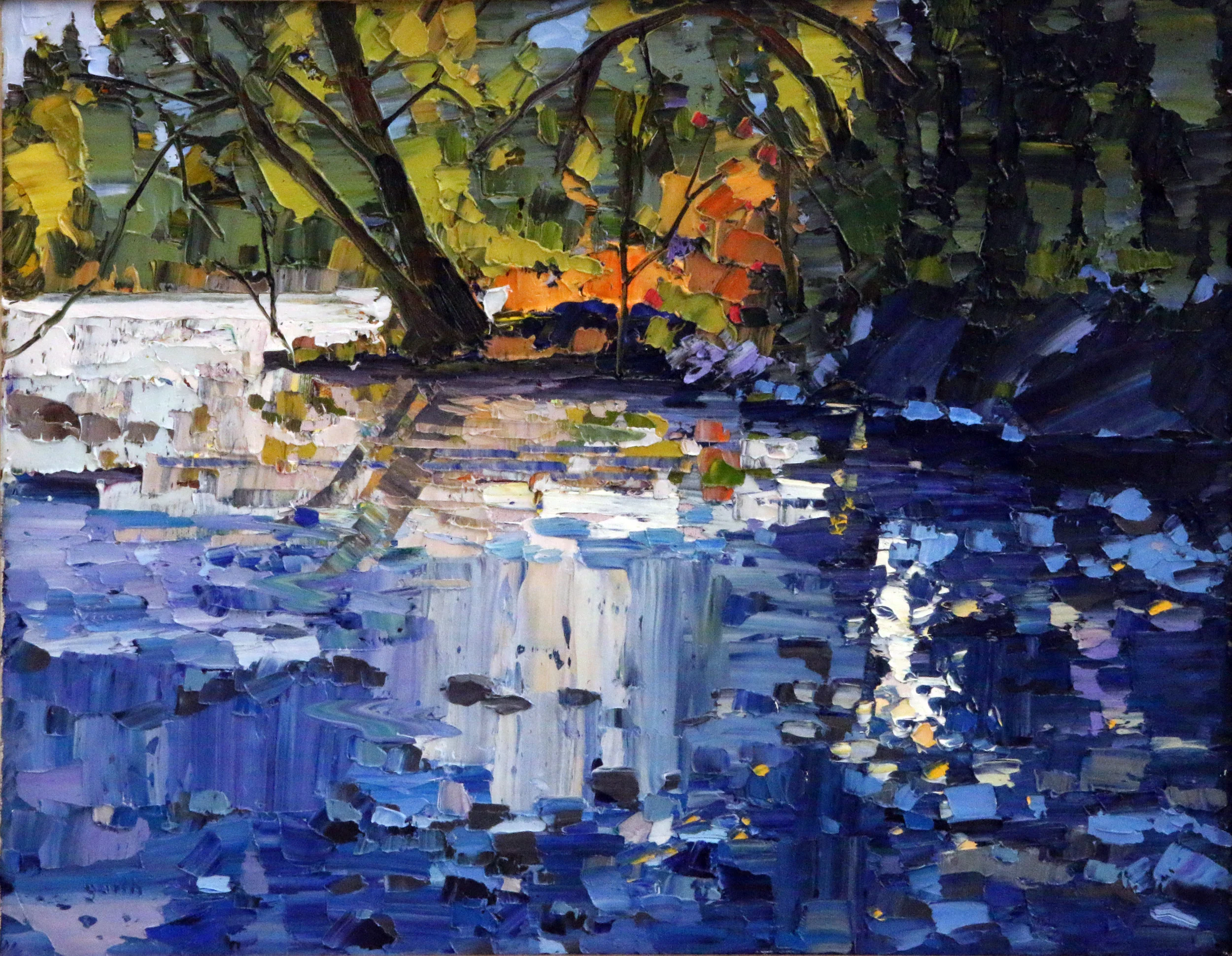The Bitterroot, Oil, 16 x 30 $1,150