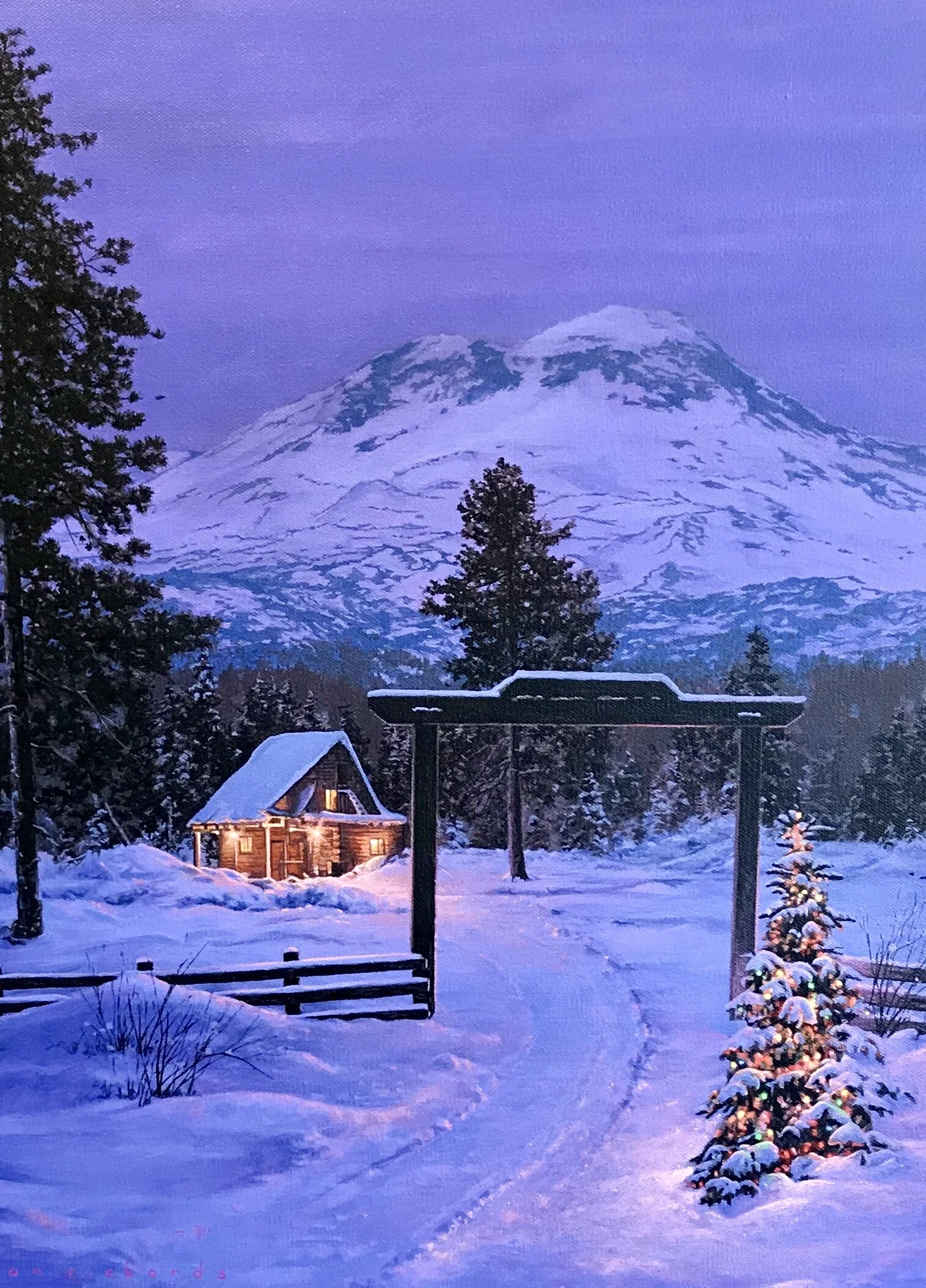 “A Warm Welcome”Half of Proceeds will be donated to Sisters Rotary Foundation.