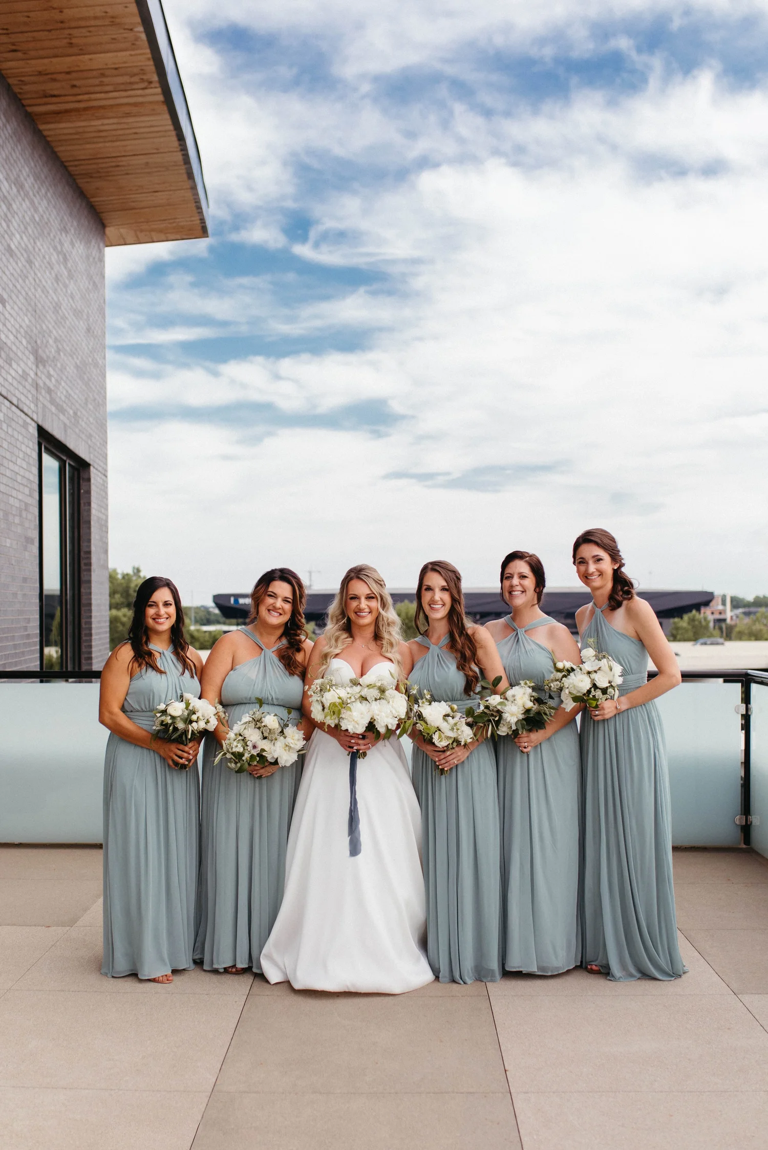 bodycon bridesmaid dresses Royal Blue Ruched Charmeuse Tea Length Slit Bridesmaid Homecoming Dress main image 0