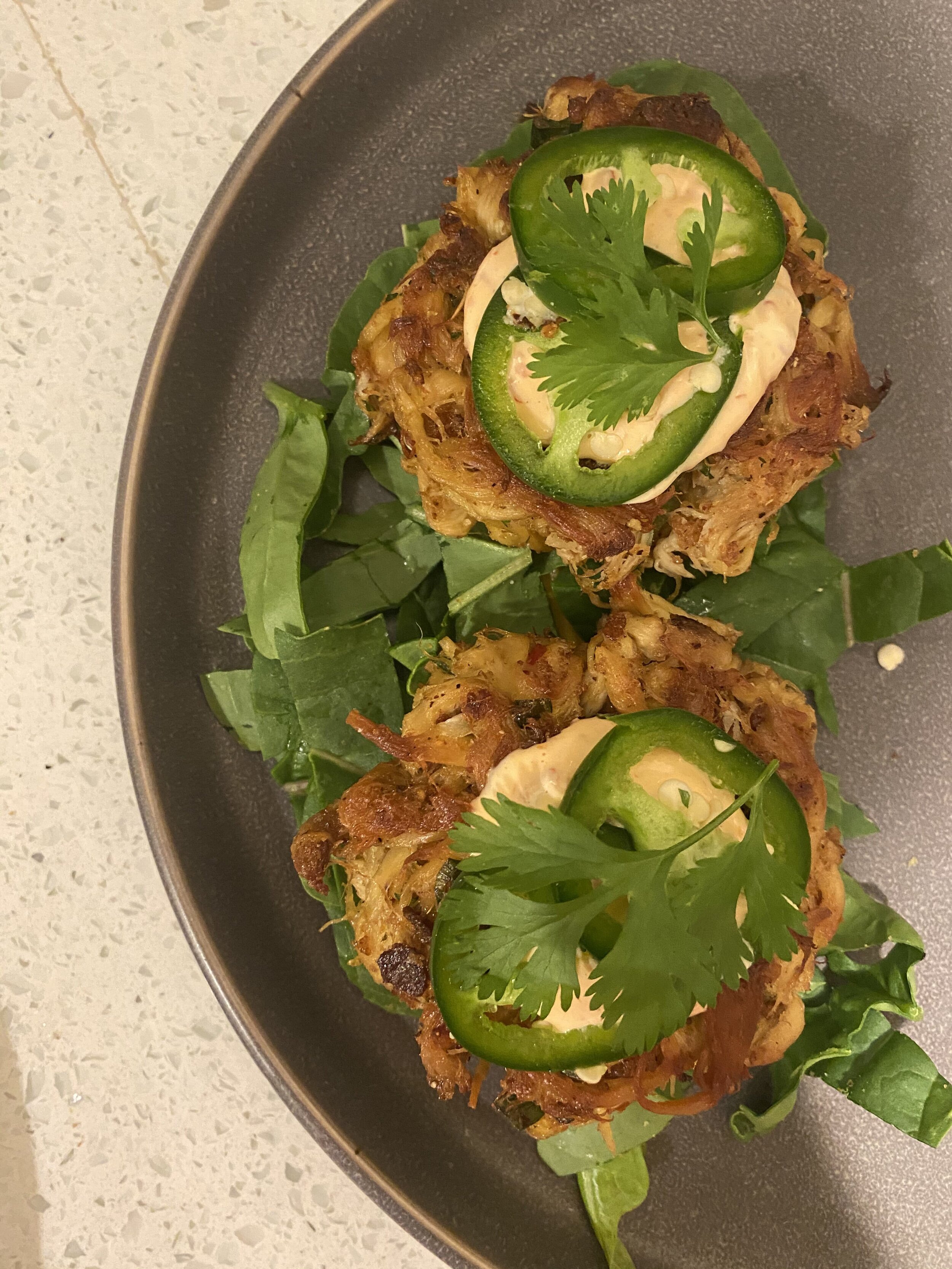 Lion's Mane "Crab" Cakes