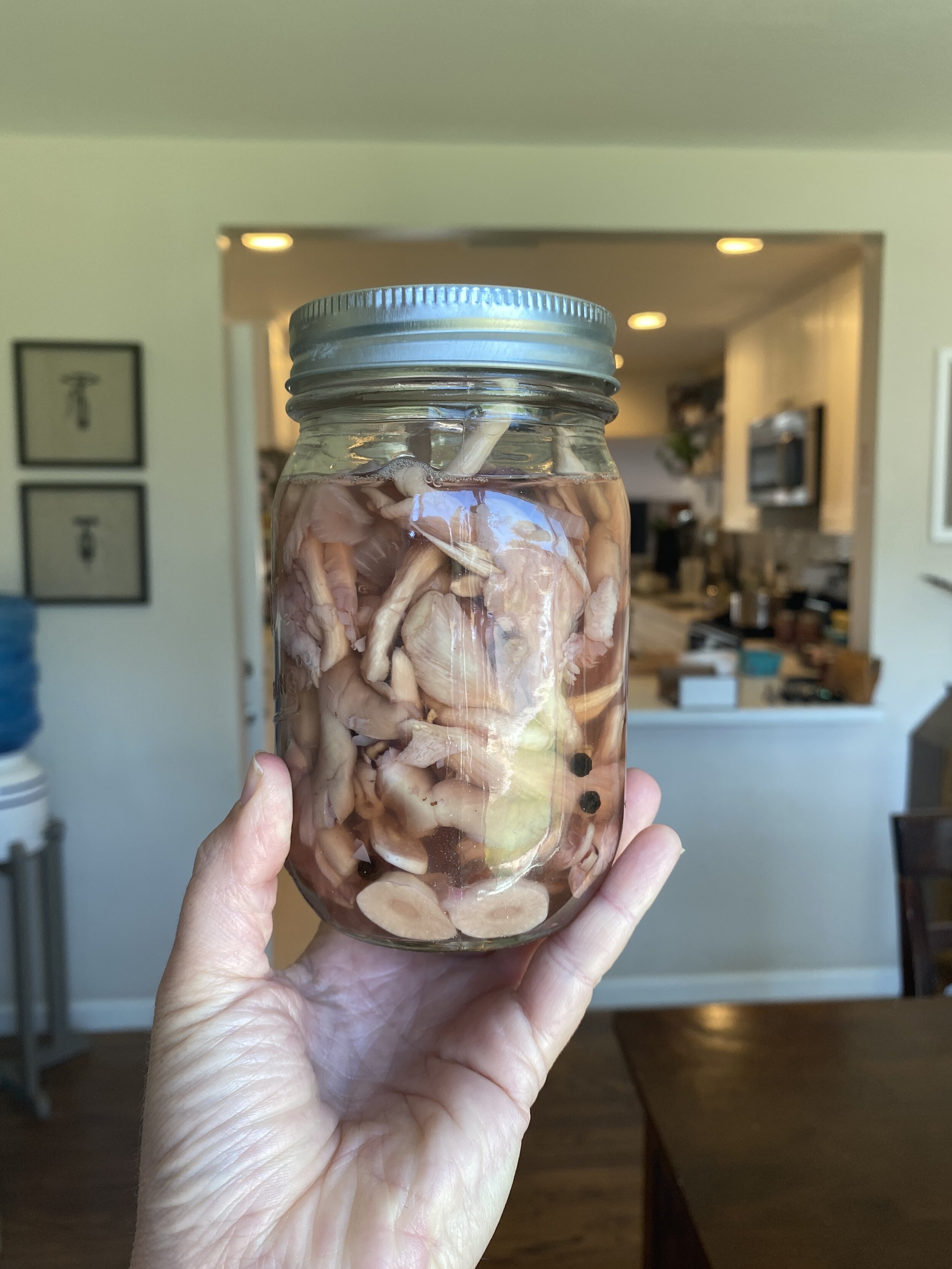 Pickled Oyster Mushrooms