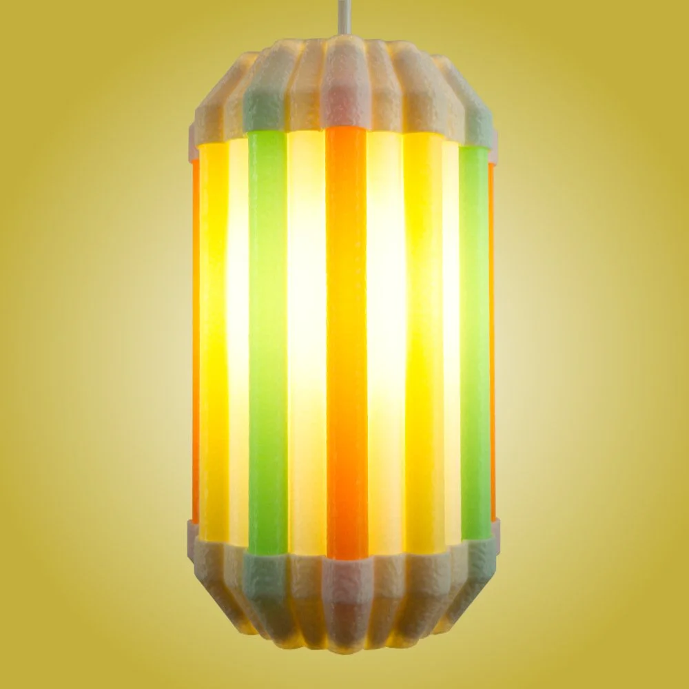Drapes Lamp in Citrus