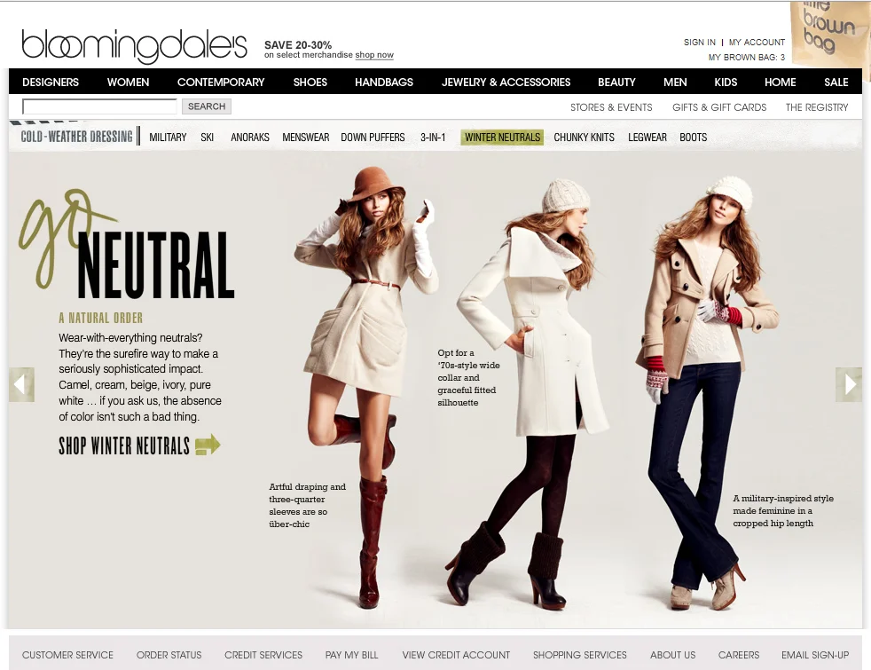 Bloomingdale's Cold Weather Style Guide