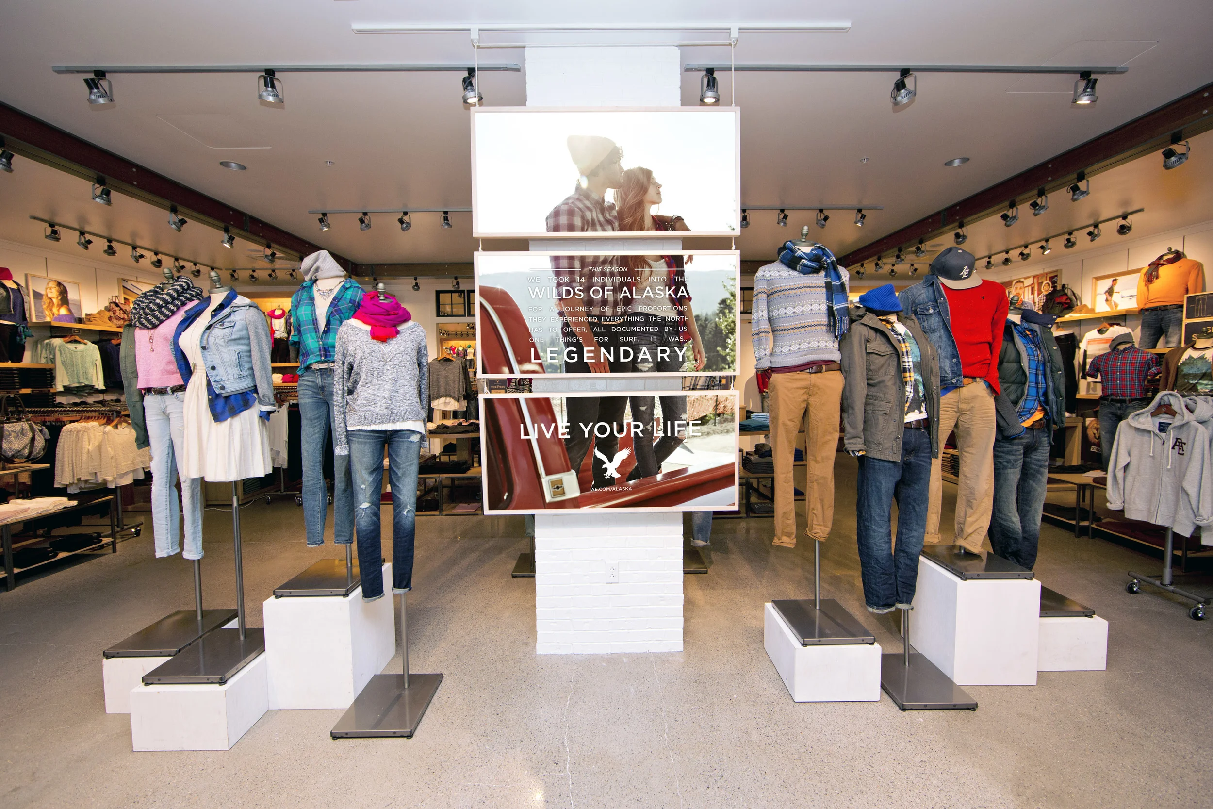 AEO Live Your Life Store Marketing