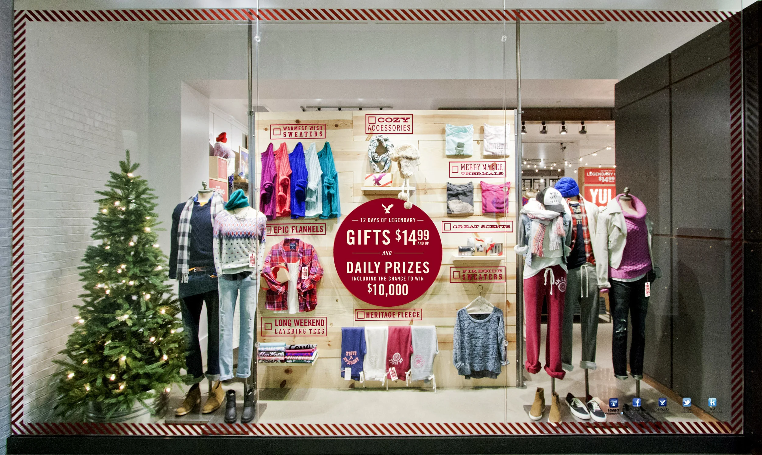 AEO Holiday 2014 Window