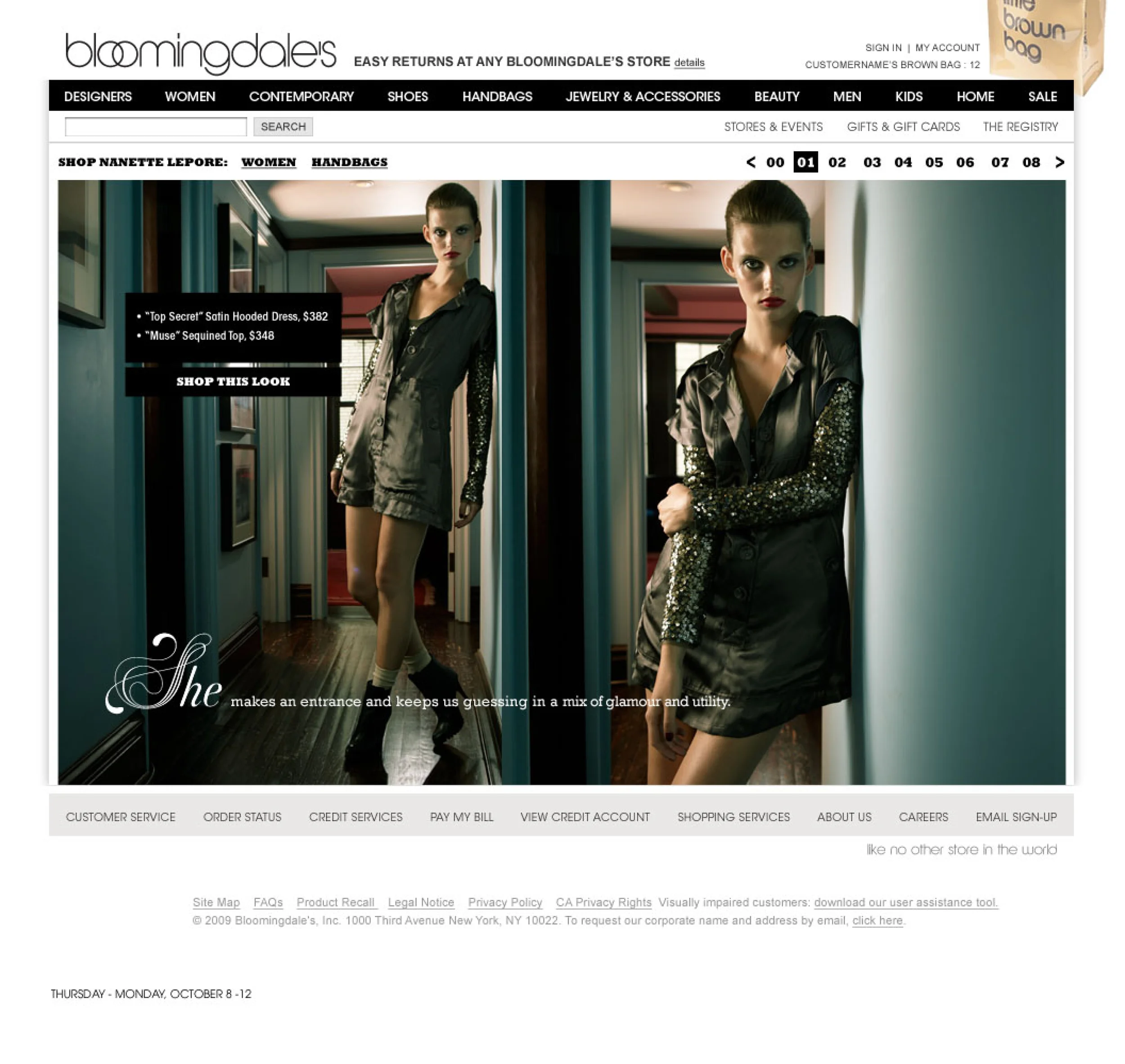 Bloomingdale's Nanette Lepore Lookbook