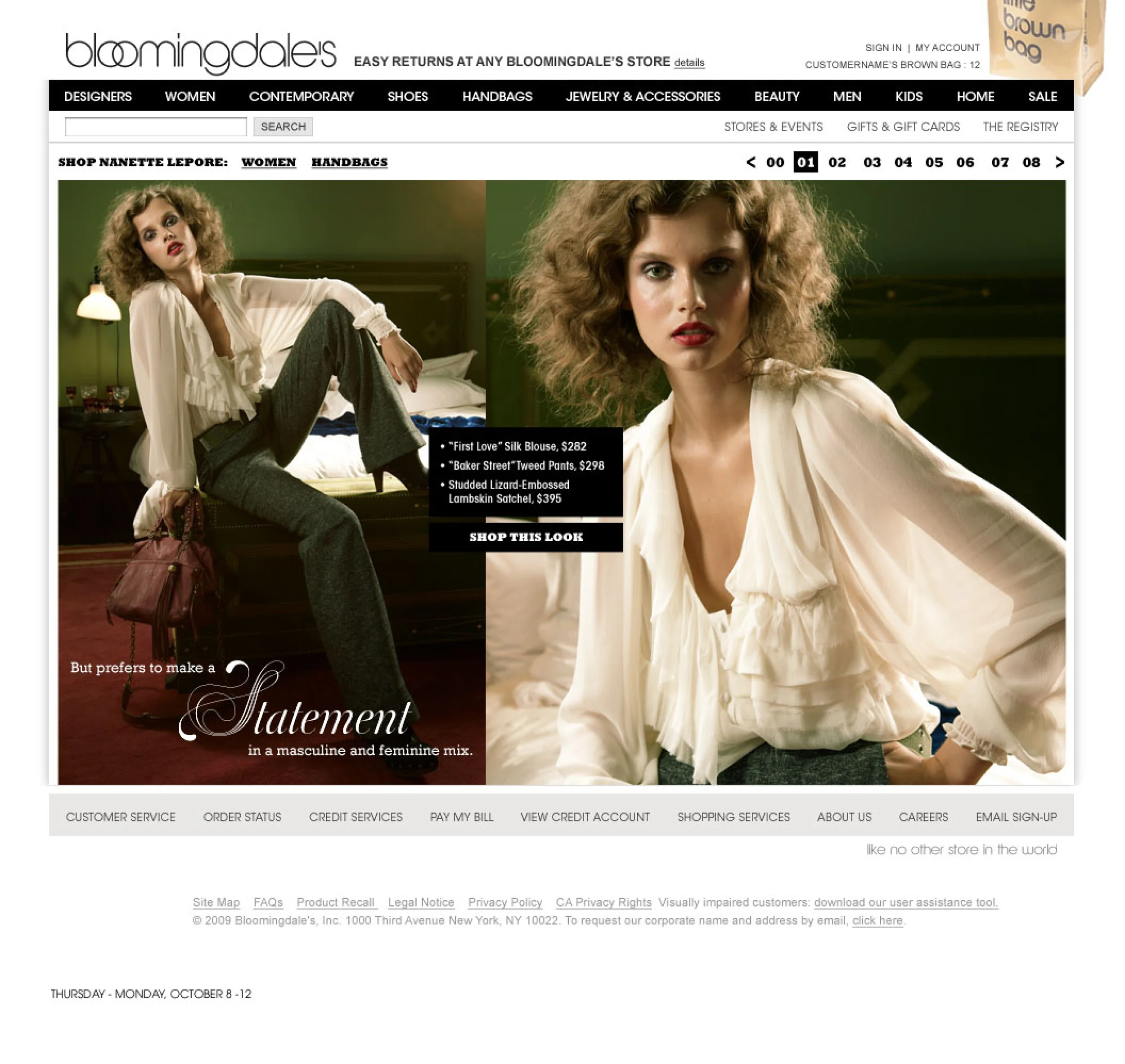 Bloomingdale's Nanette Lepore Lookbook