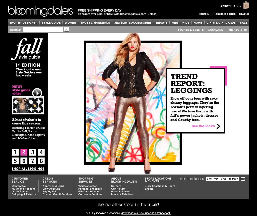 Bloomingdale's Leggings Lookbook