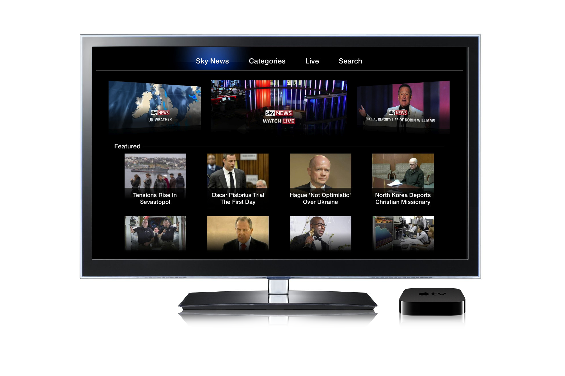 Sky News For Roku Apple Tv Xbox