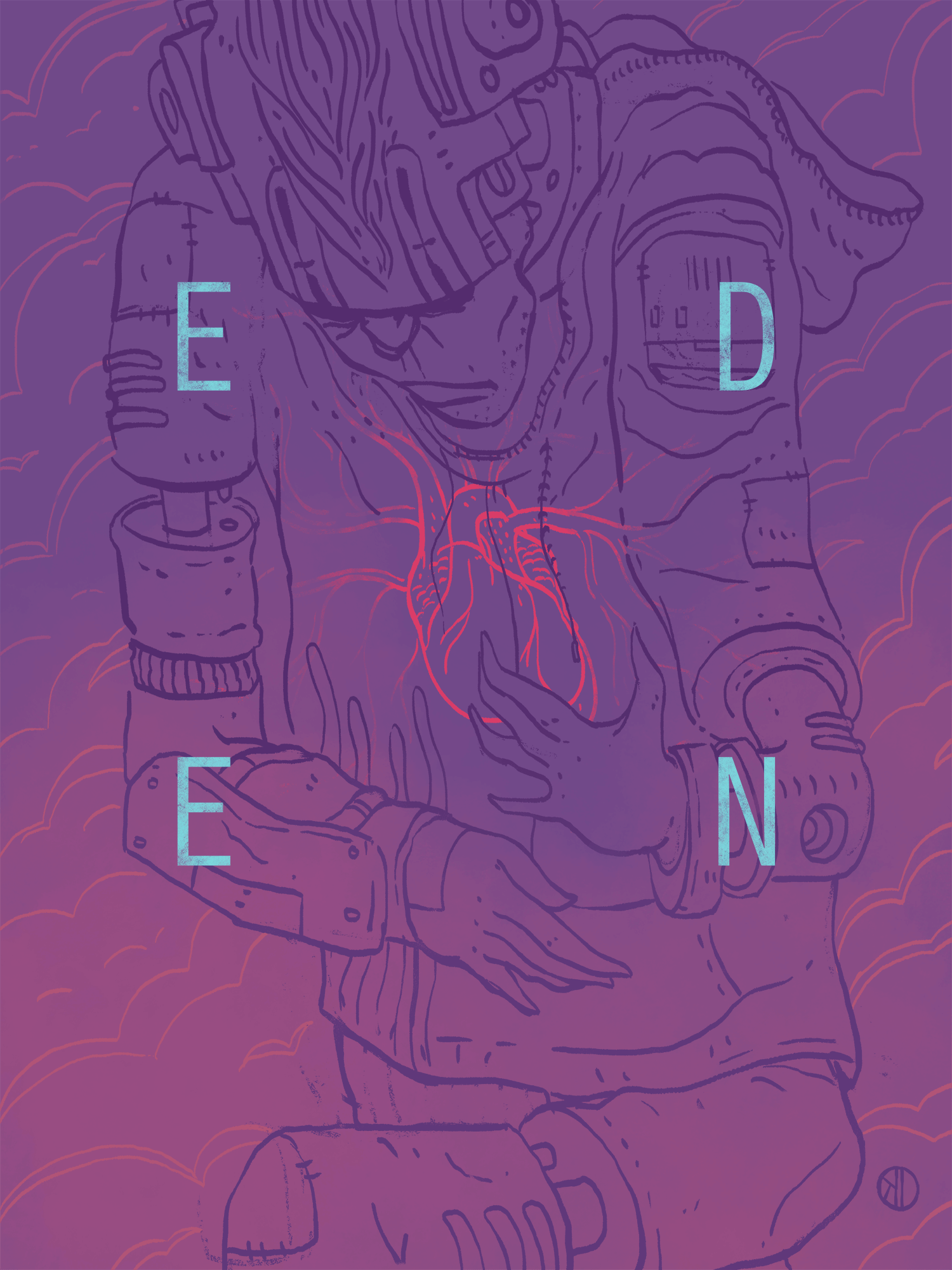"Chasing that sundown So far east I'm westbound Feeling like the edge of this world is near" "Wake Up" by EDEN