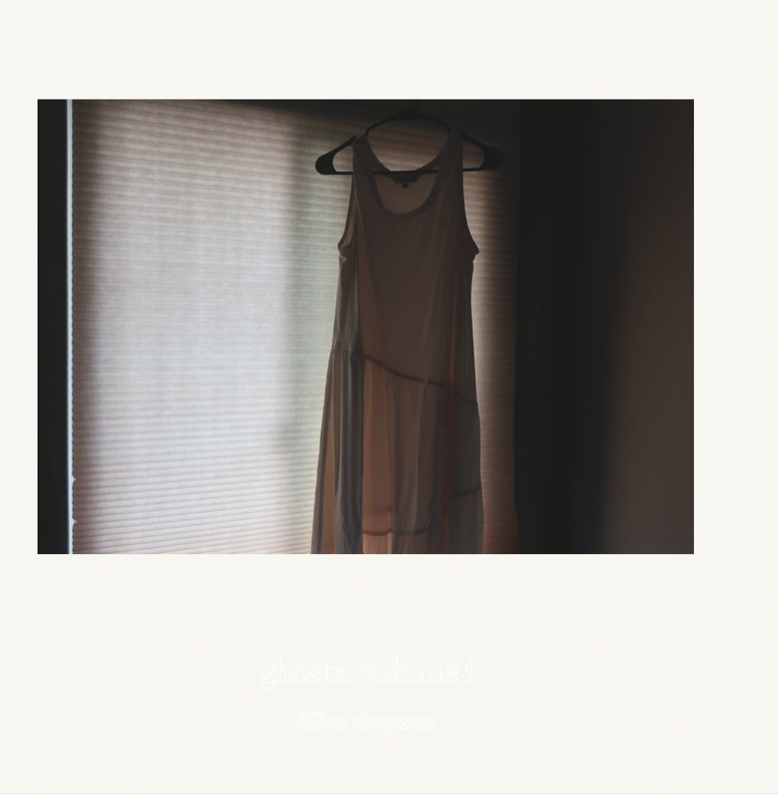     ghosts: vol. 1 (draft)    
