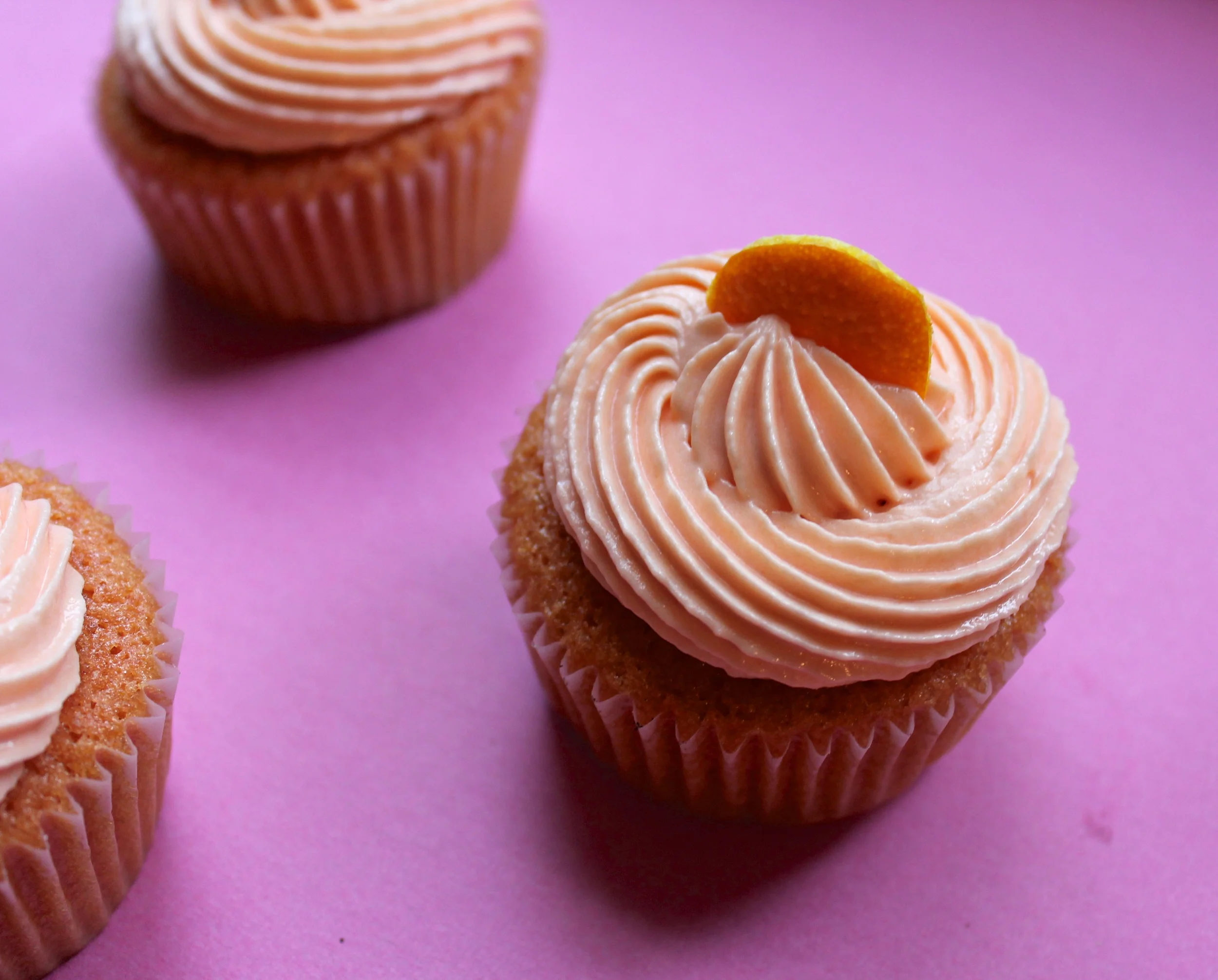 Orange Dreamsicle Cupcakes
