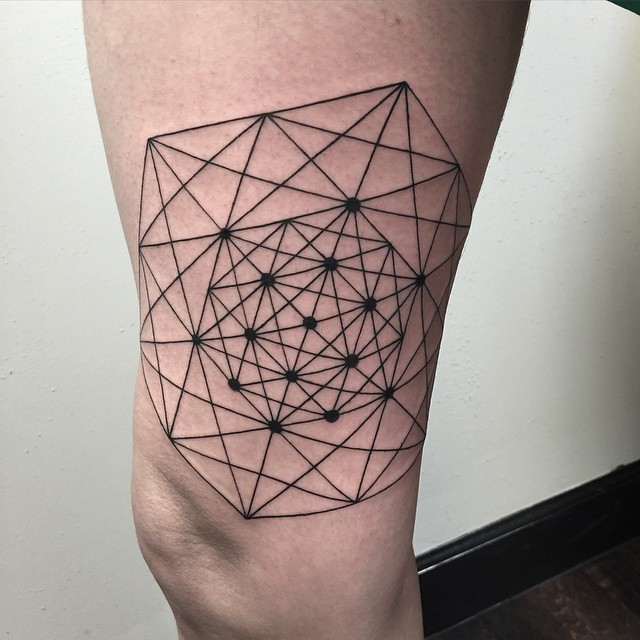 Geometric Tattoo by David Mushaney