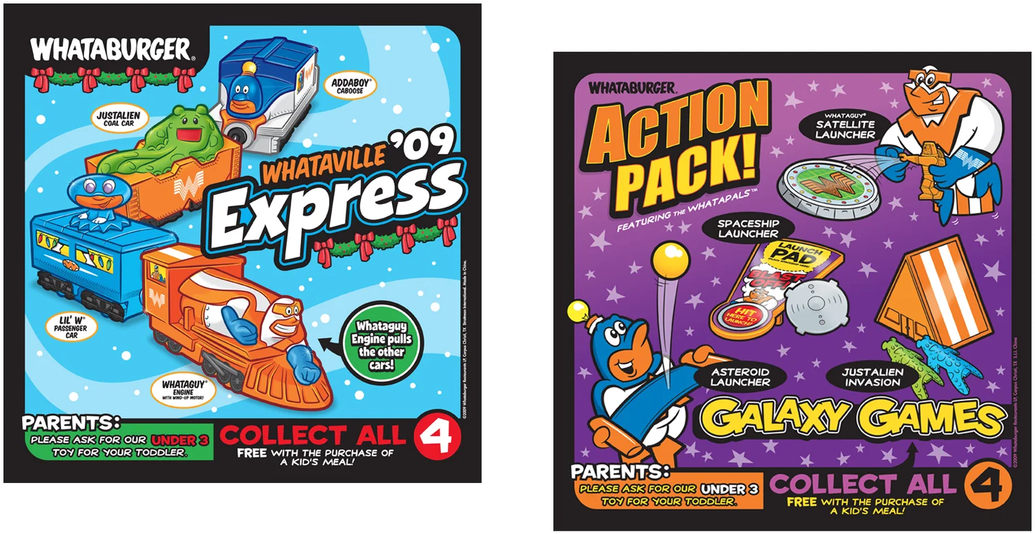 Kids Meal Designs and POP Signage