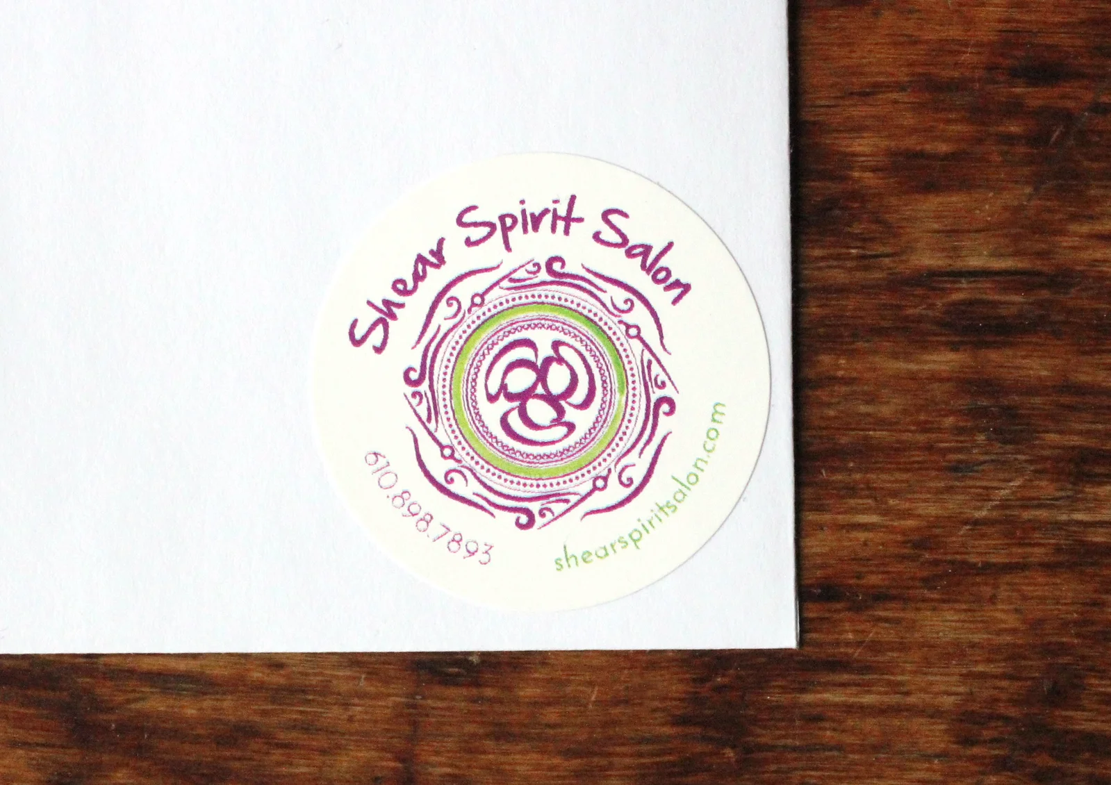   shear spirit salon | full logo &amp; sticker  
