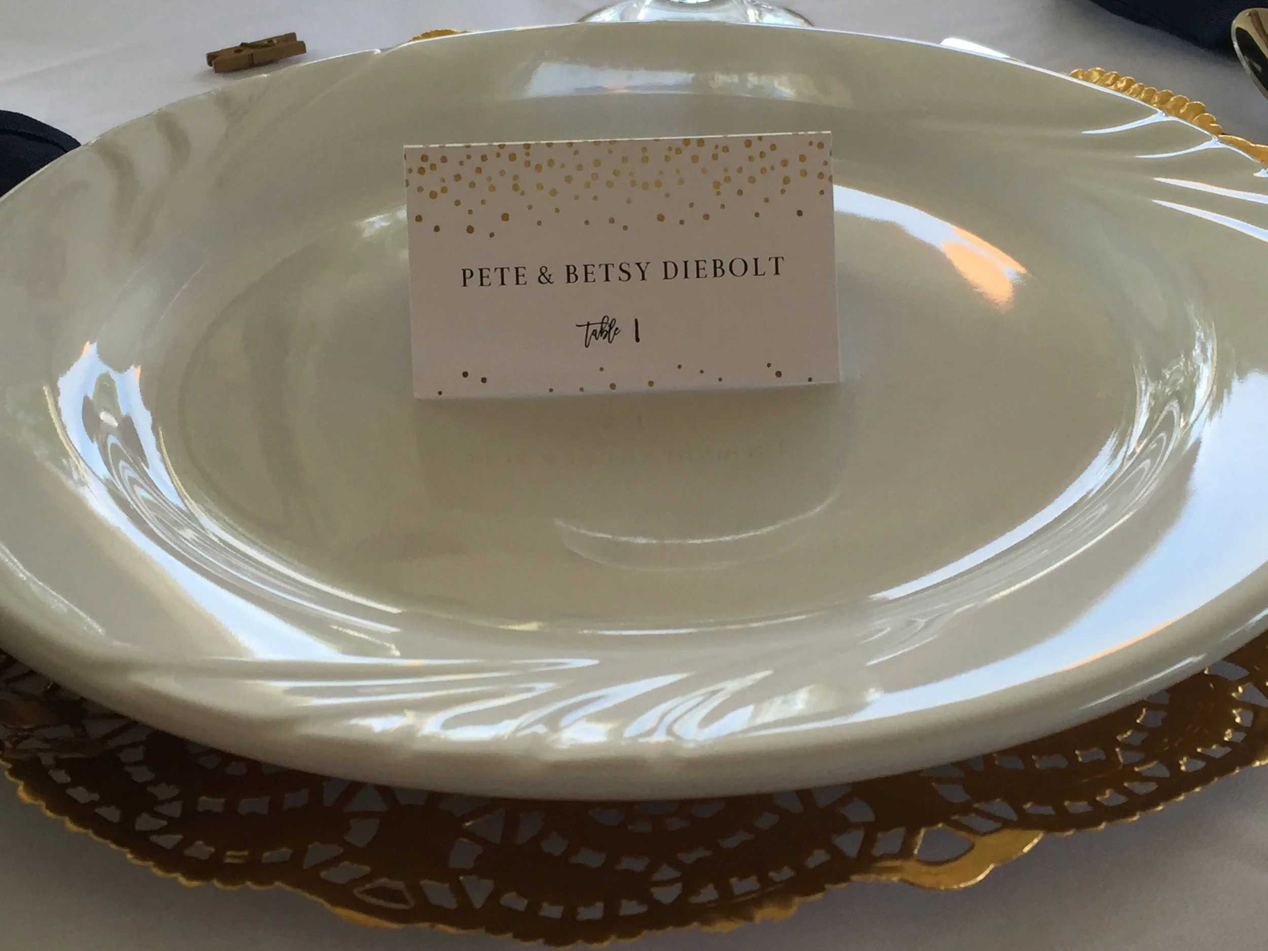   jen &amp; carson | place cards  