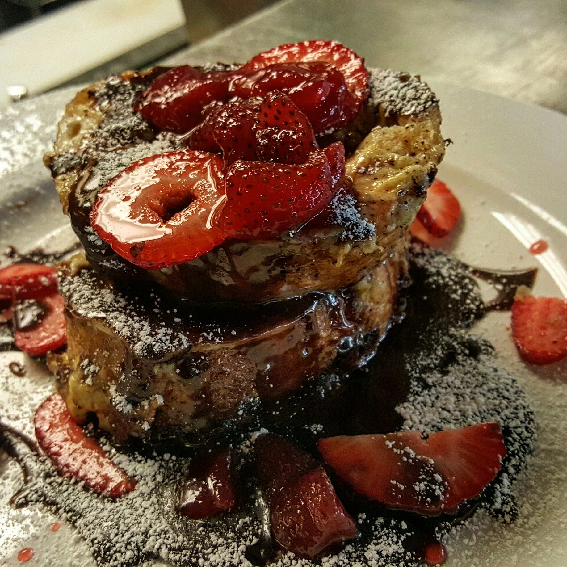 Brioche Stuffed French Toast