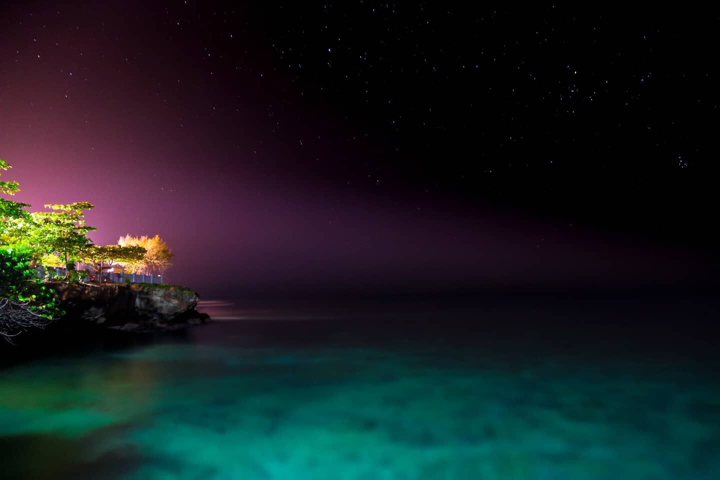 Oh Tobago how i miss thee. #NightScape #LightbridgeStudios #Landscape #Seascape #StarryNight #Glow #Nature #Ocean