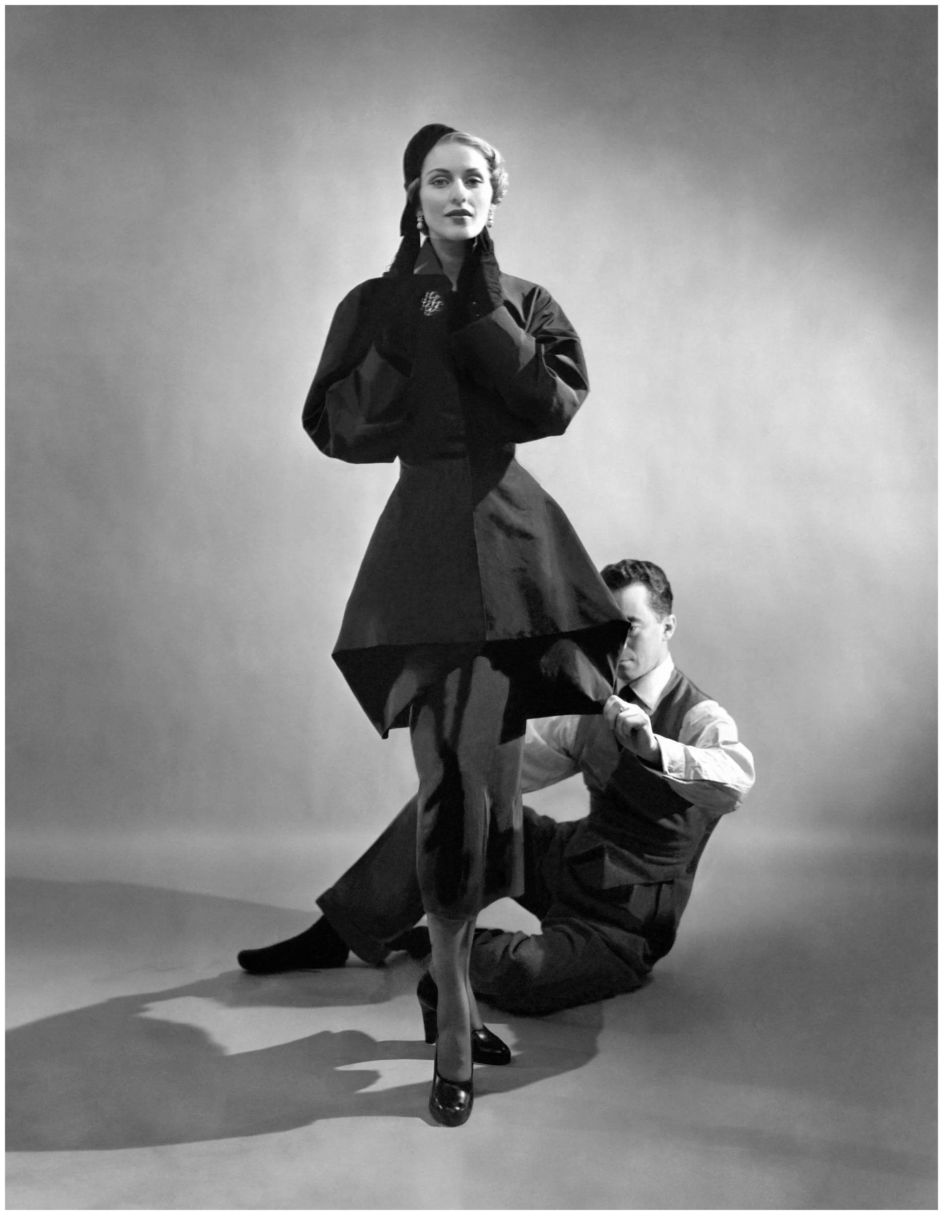 Cecil Beaton. Charles James with Model , 1948