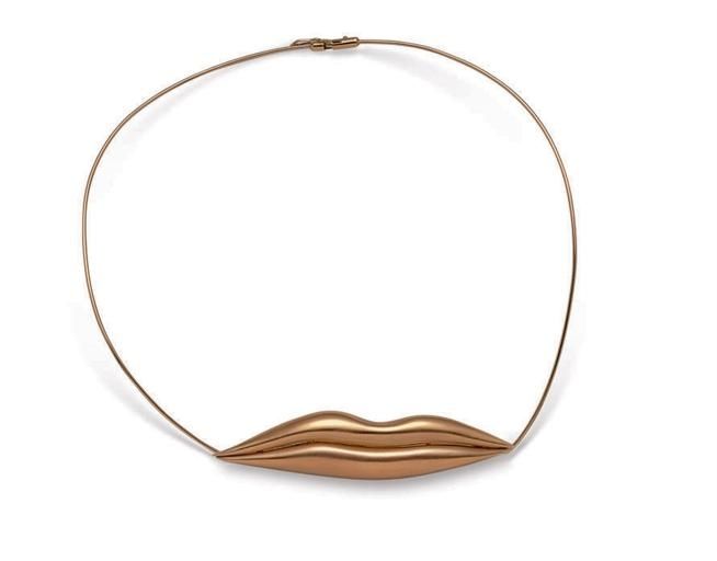 Man Ray. Les Amoureux , necklace/brooch combination, 1973