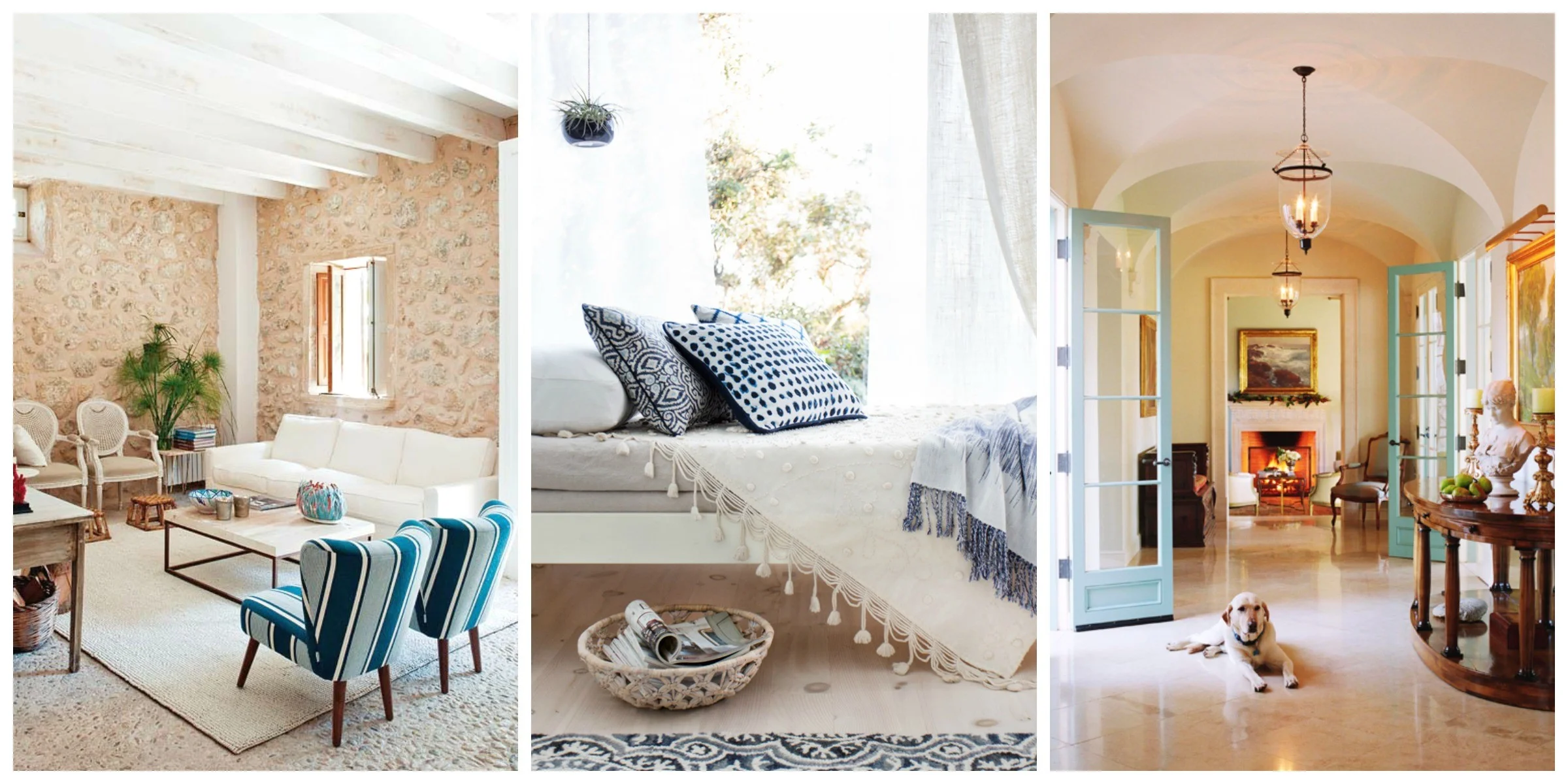 Image sources: idesignarch.com , stylebyemilyhenderson.com , & traditionalhome.com