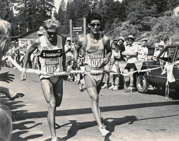 SCOTT TINLEY & SCOTT MOLINA, 1985 BASS LAKE TRIATHLON SITE OF THE 1983-84 USTS NATIONAL CHAMPIONSHIPS 1983-84 TRI-FED (USAT) NATIONAL CHAMPIONSHIPS