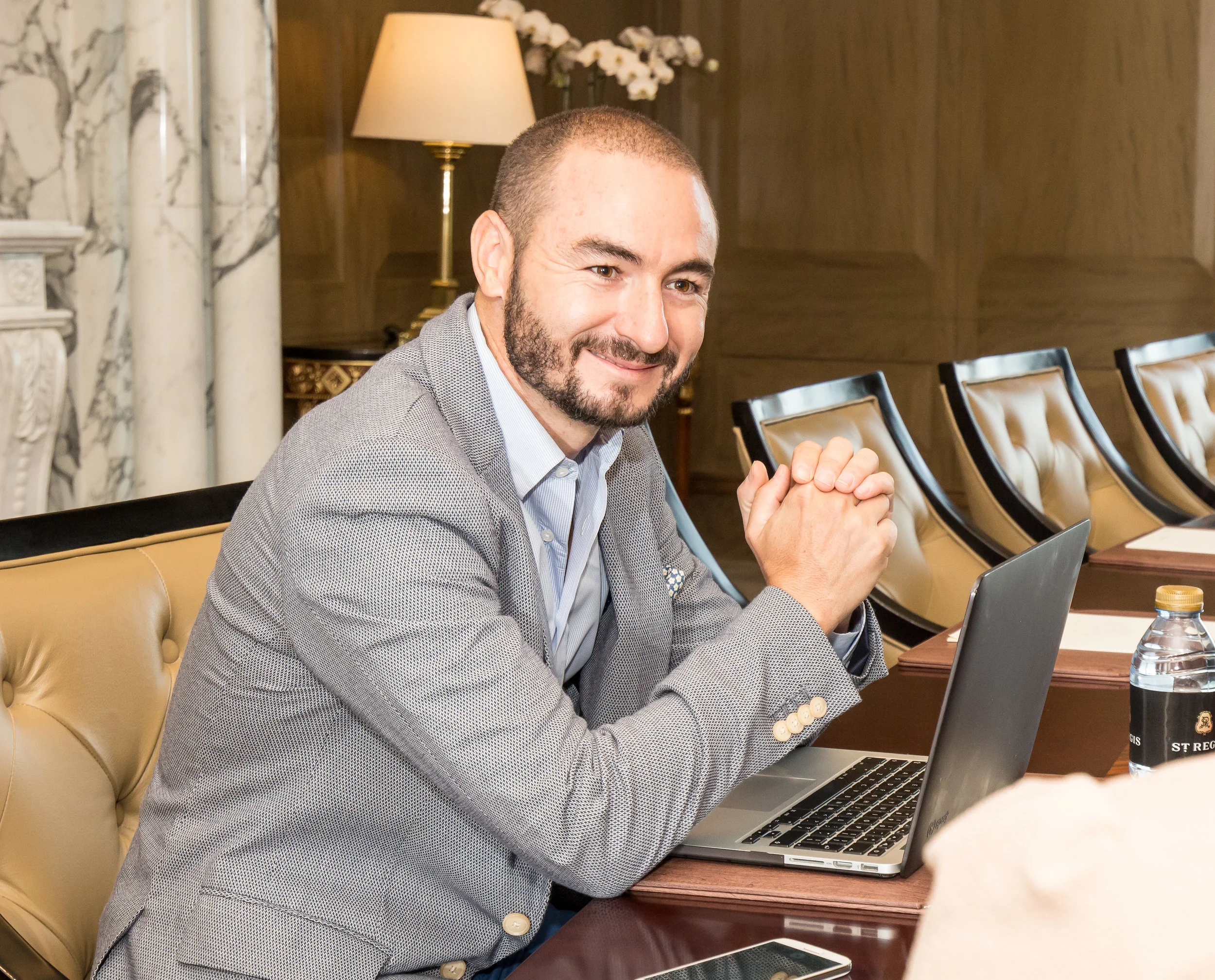 IBM’s Digital Transformation Leader for Middle East and Africa Juan Jose De La Torre Image location courtesy of St. Regis Dubai