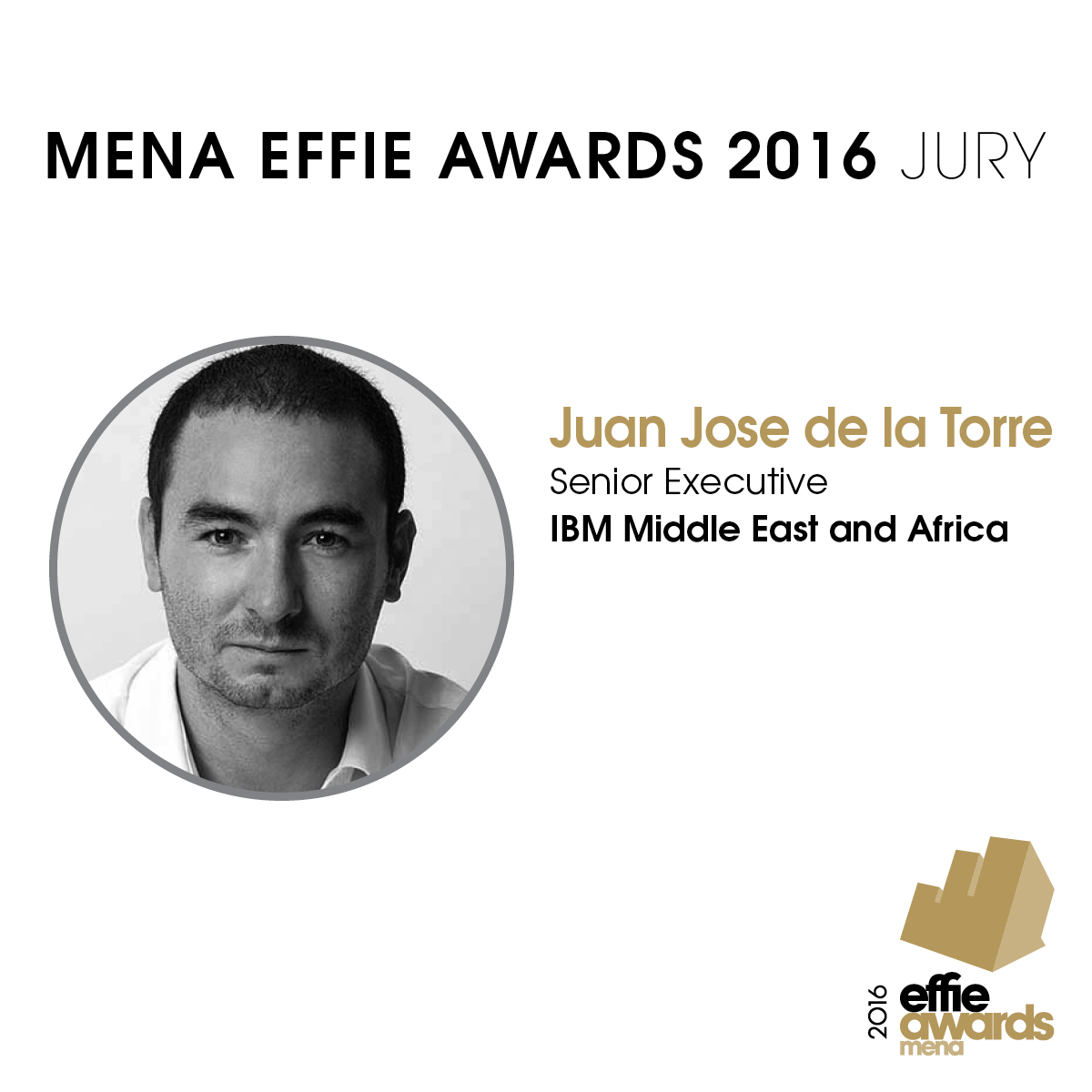 Honored to be Invited to be a Jury at the Effie Awards