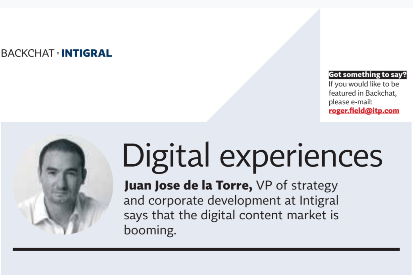 Digital Experiences