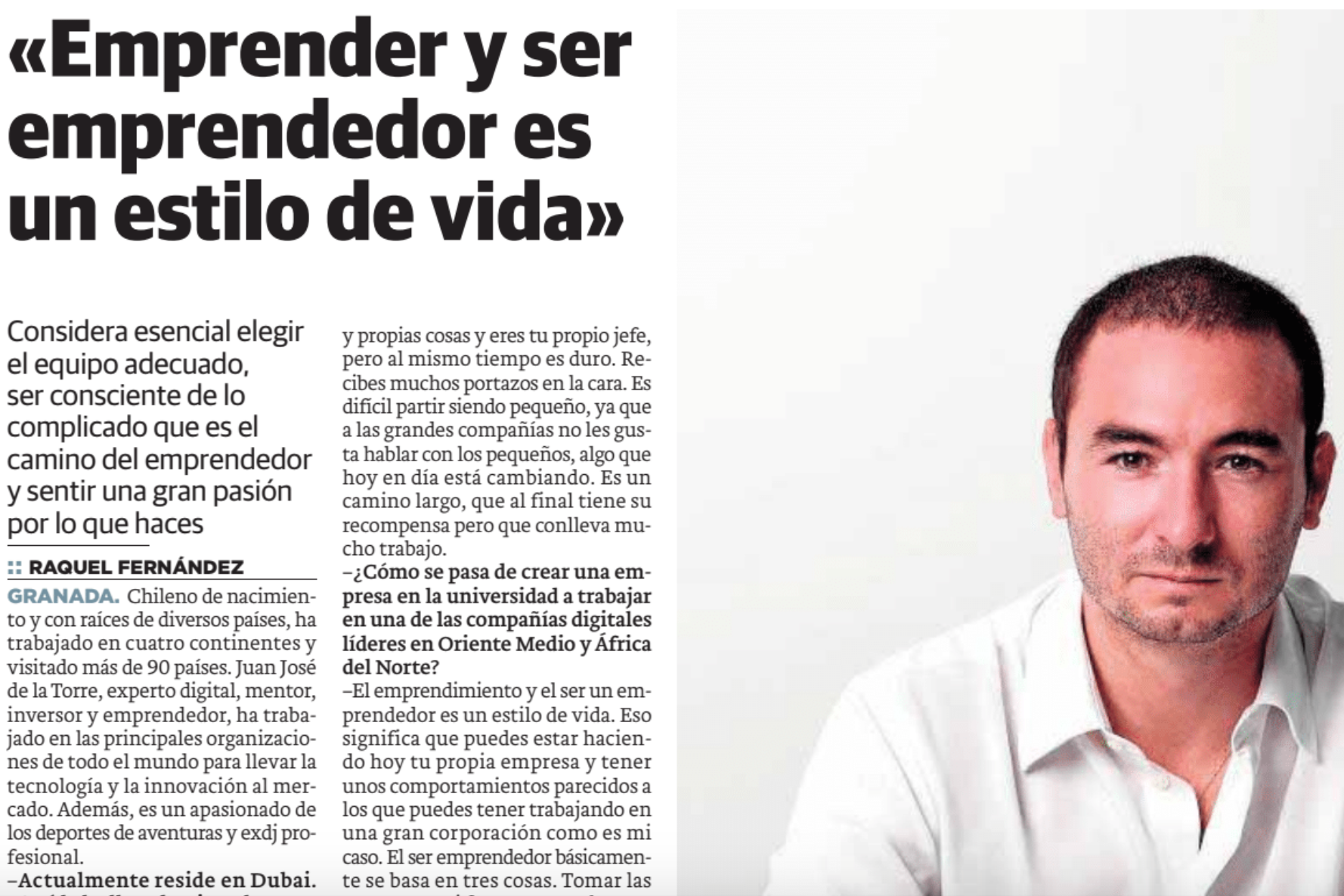 Emprender y ser emprendedor es un estilo de vida