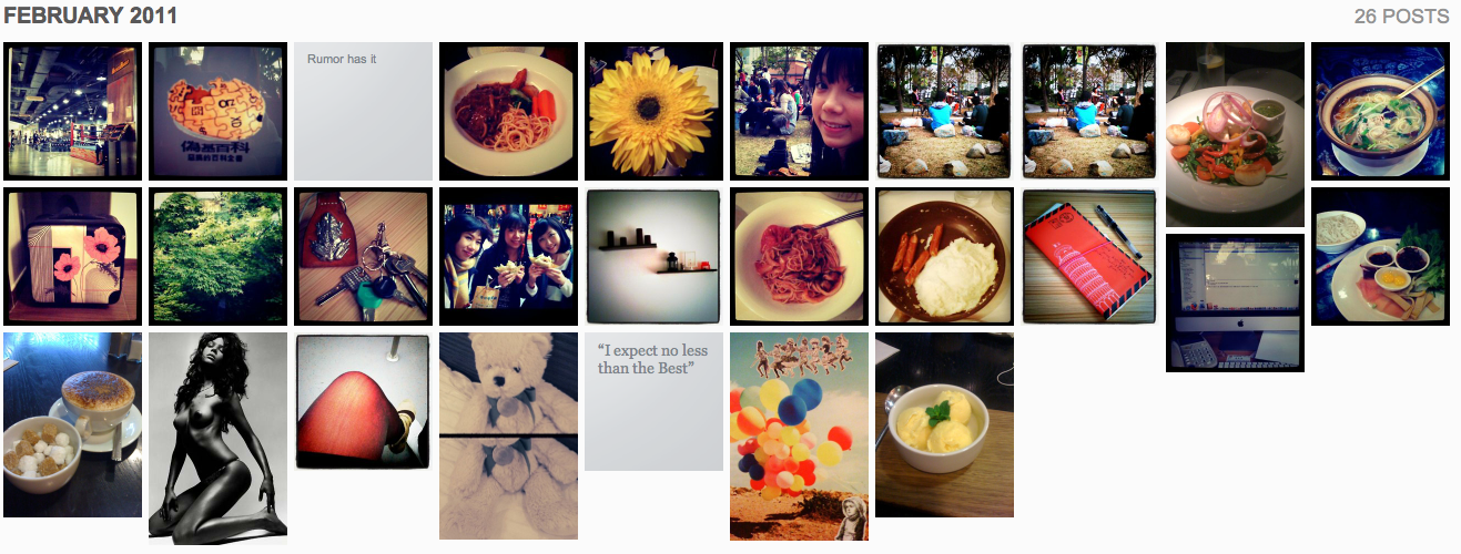 Tumblr Archive Feb 2011