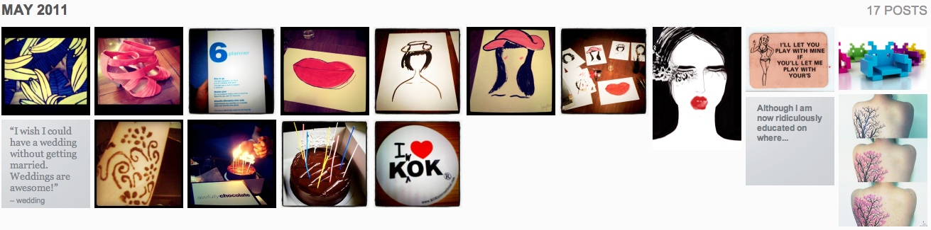 Tumblr Archive May 2011