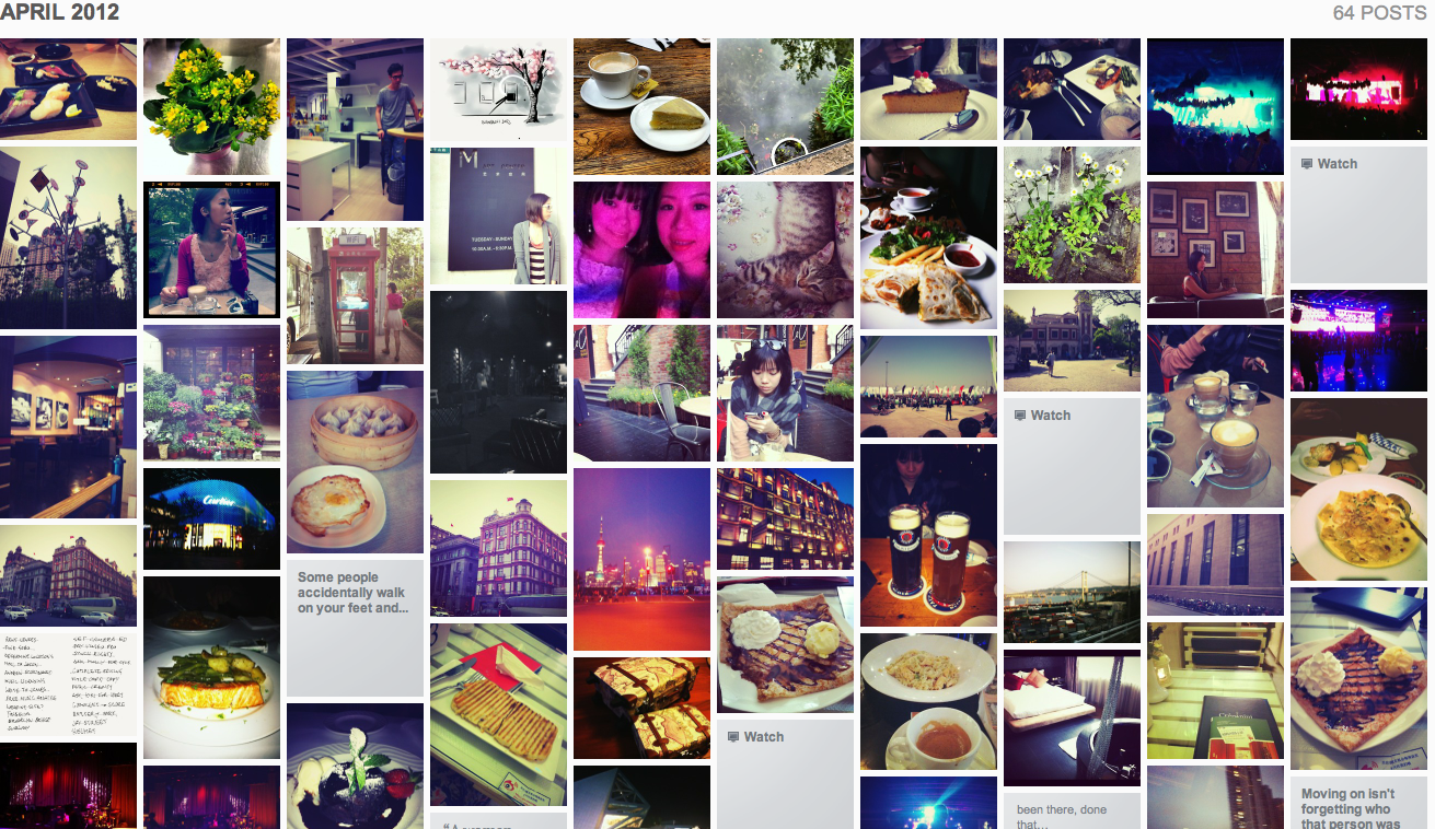 Tumblr Archive APRIL 2012