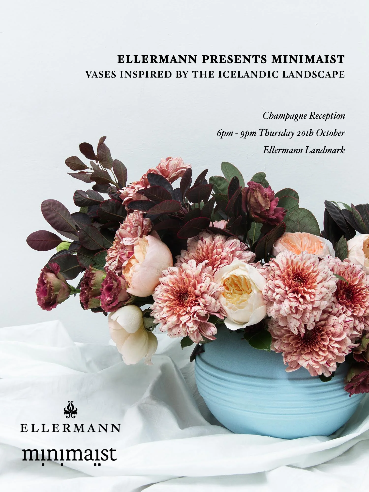 minimaist unveiling Iceland Collection vases