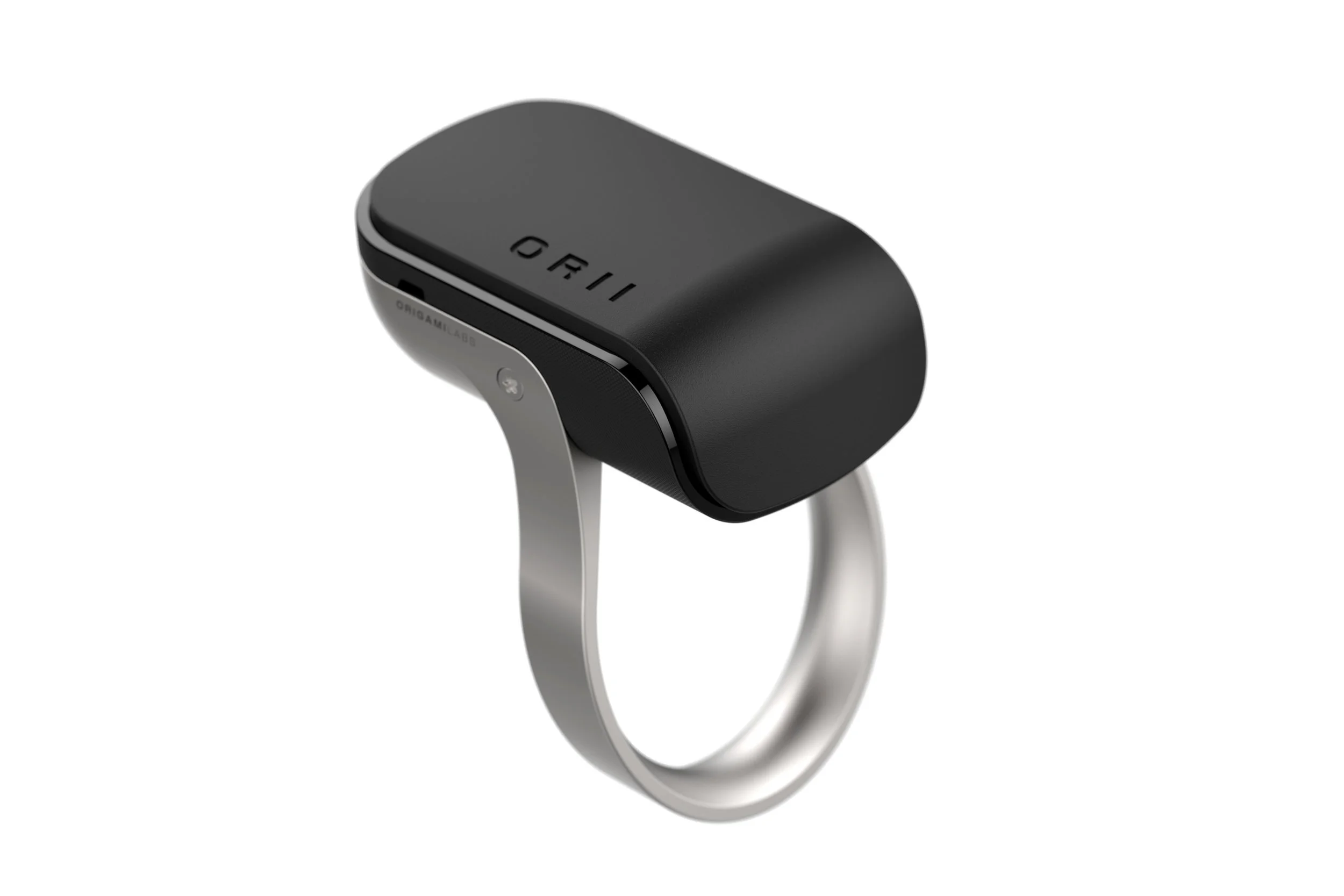 Caption: Designed for functionally and style, ORII’s minimalistic design is discreet and can be comfortably worn on the hand all day