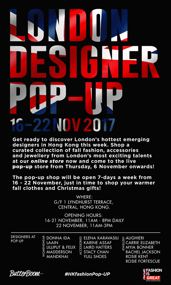London Designer Pop-up Store