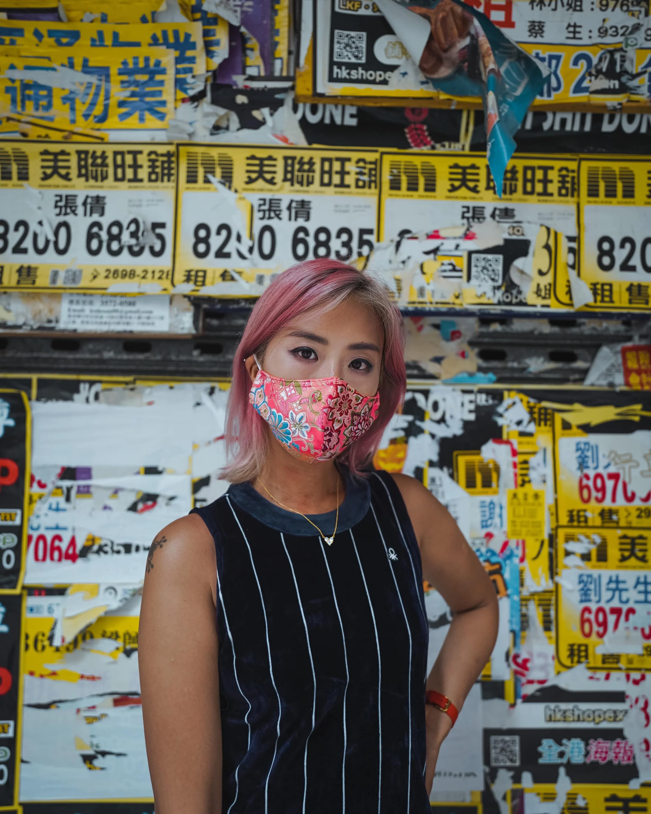 Fashion Cloth Face Mask Made in Hong Kong