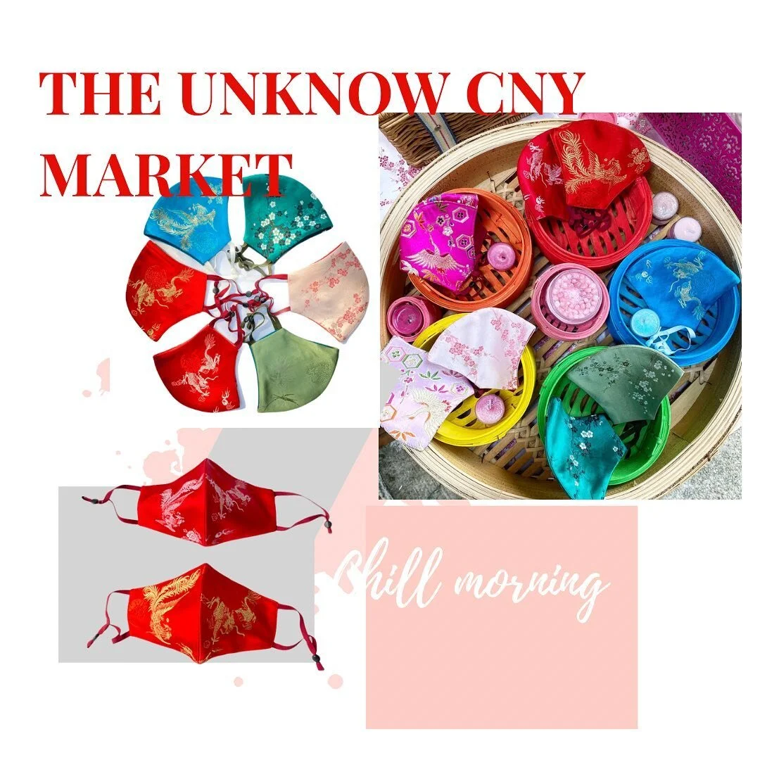 Take your pick from our Hong Kong Capsule collections at famaland with @dongpohk 
where we'll be popping our Vintage Pure Silk Masks - Vday&rsquo;s special and CNY edition together with @sunsetsurvivors @bluebrewtea @timescapearoma. 

POPup Event
Sat